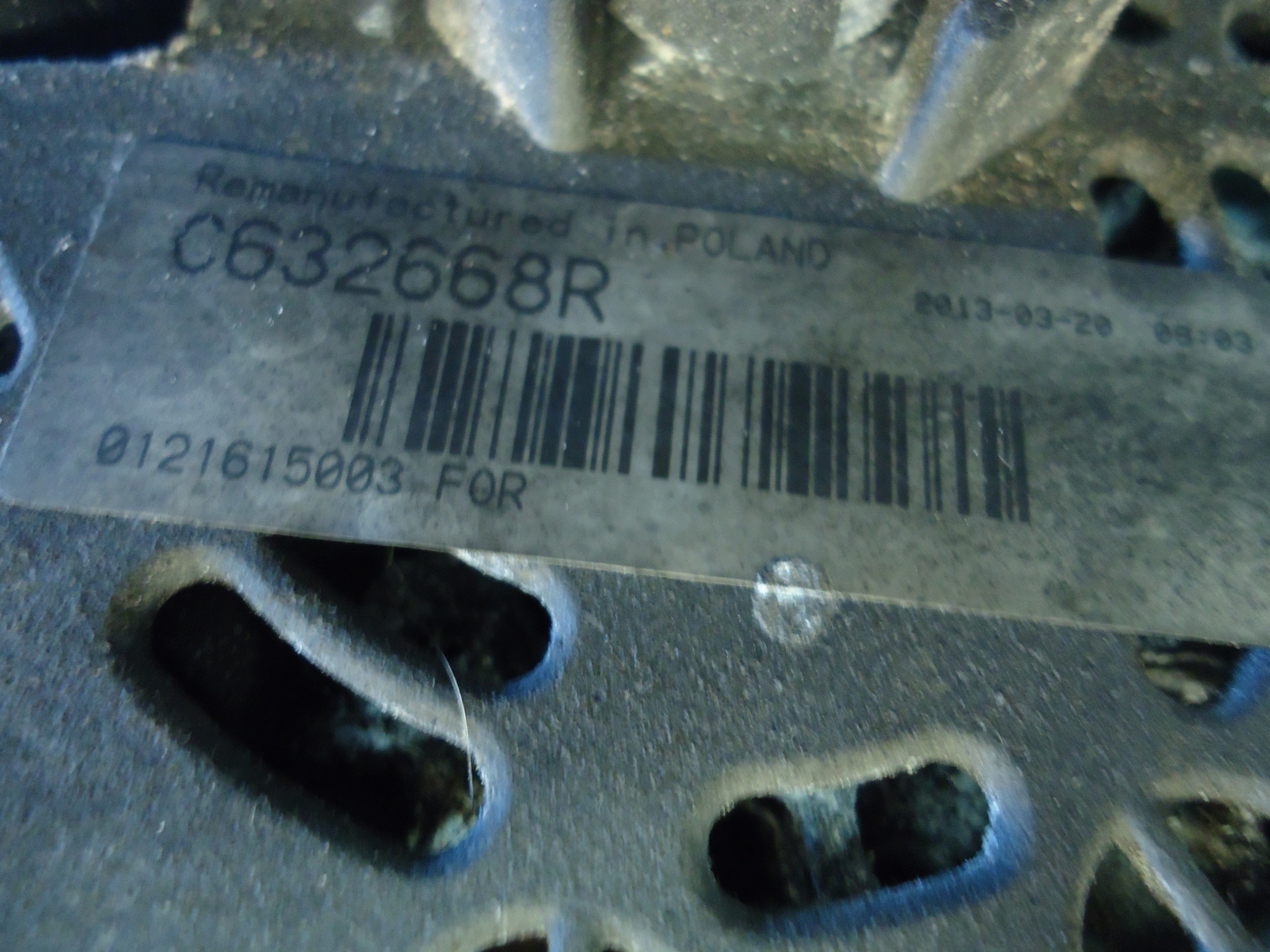 FORD TRANSIT MK7 2.4TDCI alternator 6C1T10300CD