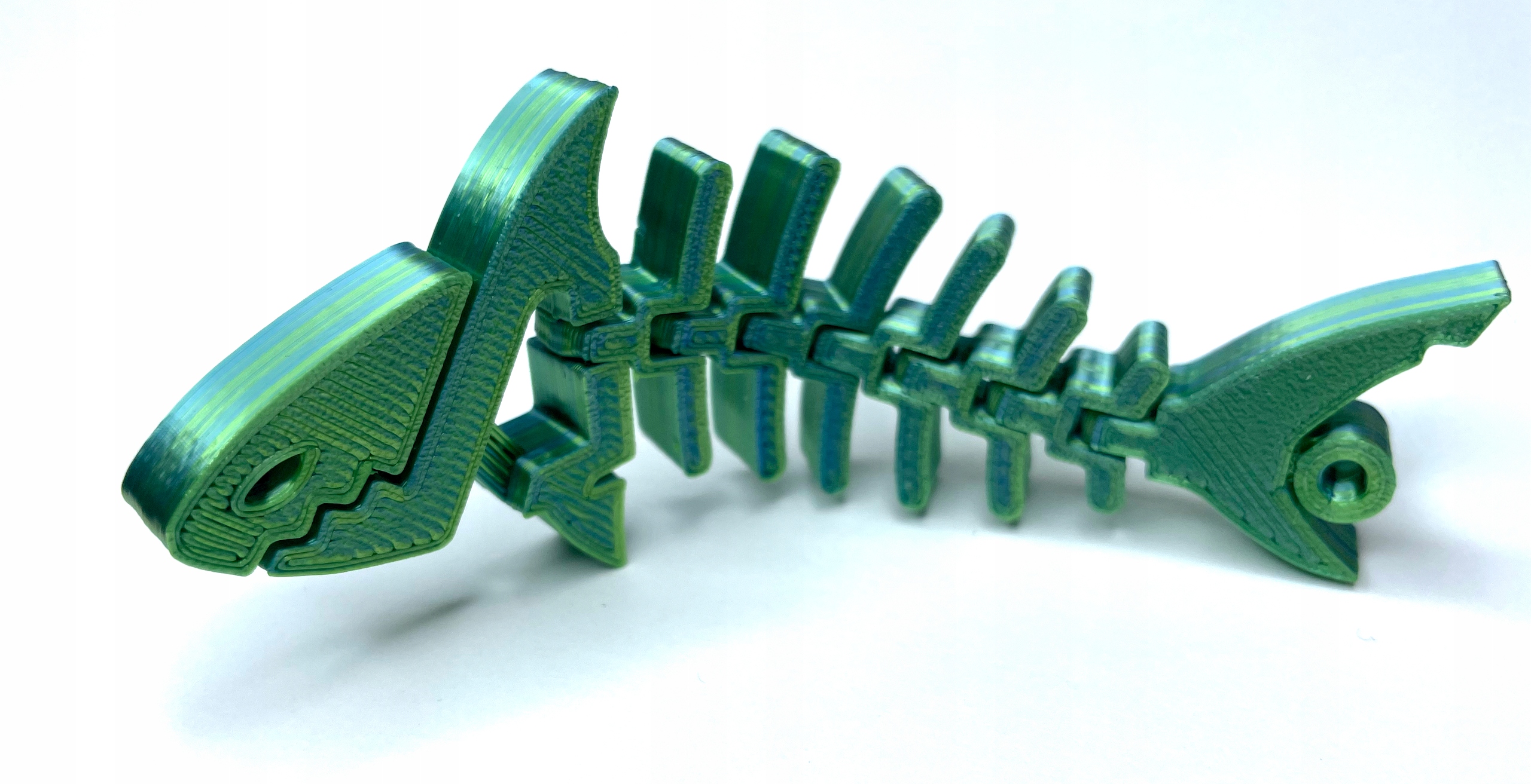 KEYRAMBIT ZESTAW + FLEXI REKIN 11cm KOLOR LAGOON TIKTOK by fiflak848 Marka bez marki