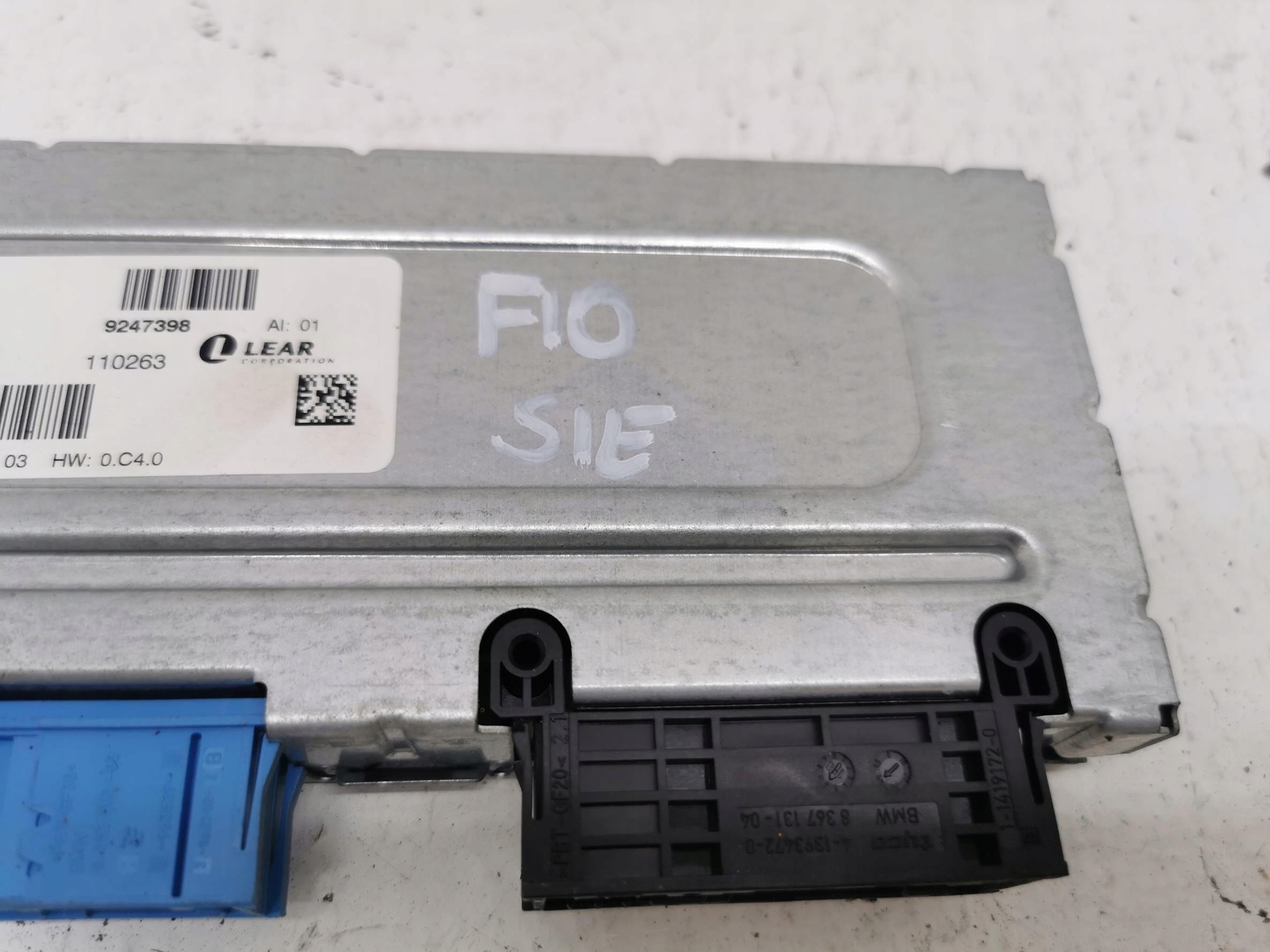 module control unit ZGW BMW SERIA 5 F10 F11 9247398