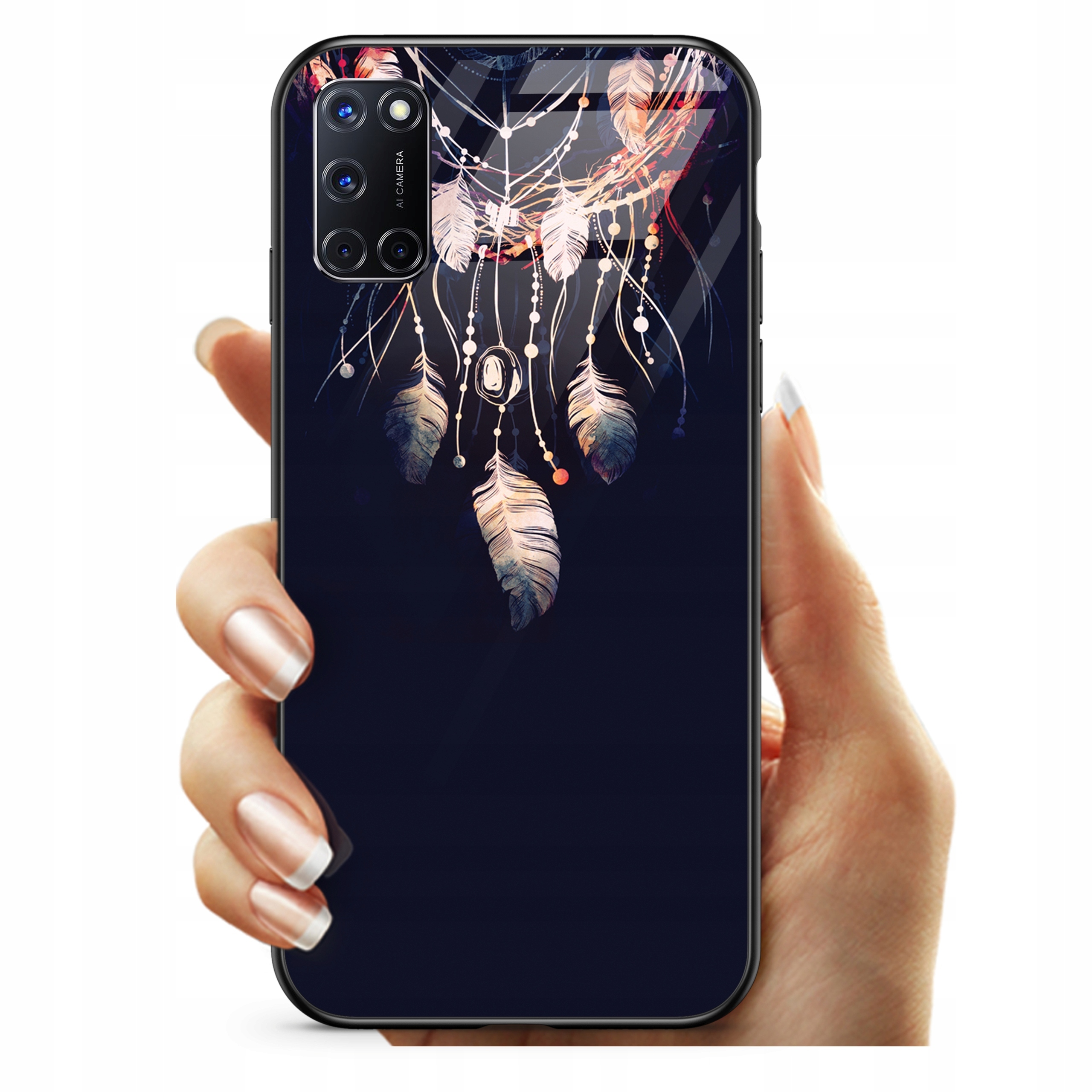 

Etui Szklane do Oppo A54 5G A74 5G Glass Szkło