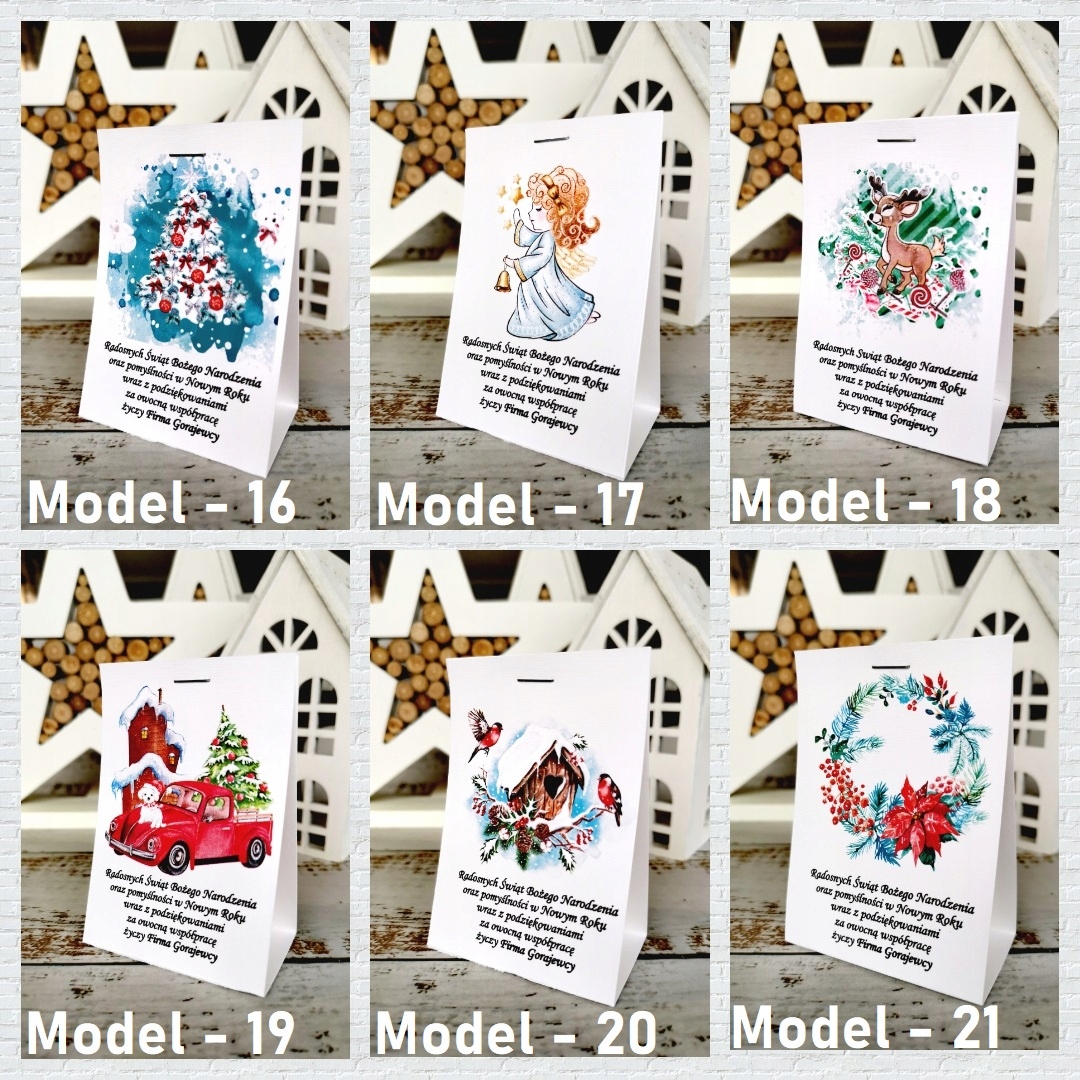 Mikołajkowe słodycze dla Firm życzenia prezenty EAN (GTIN) 5905143809211