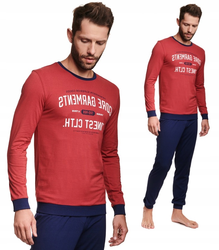 

Piżama Henderson bawełniana 39254 Agent red / XXL