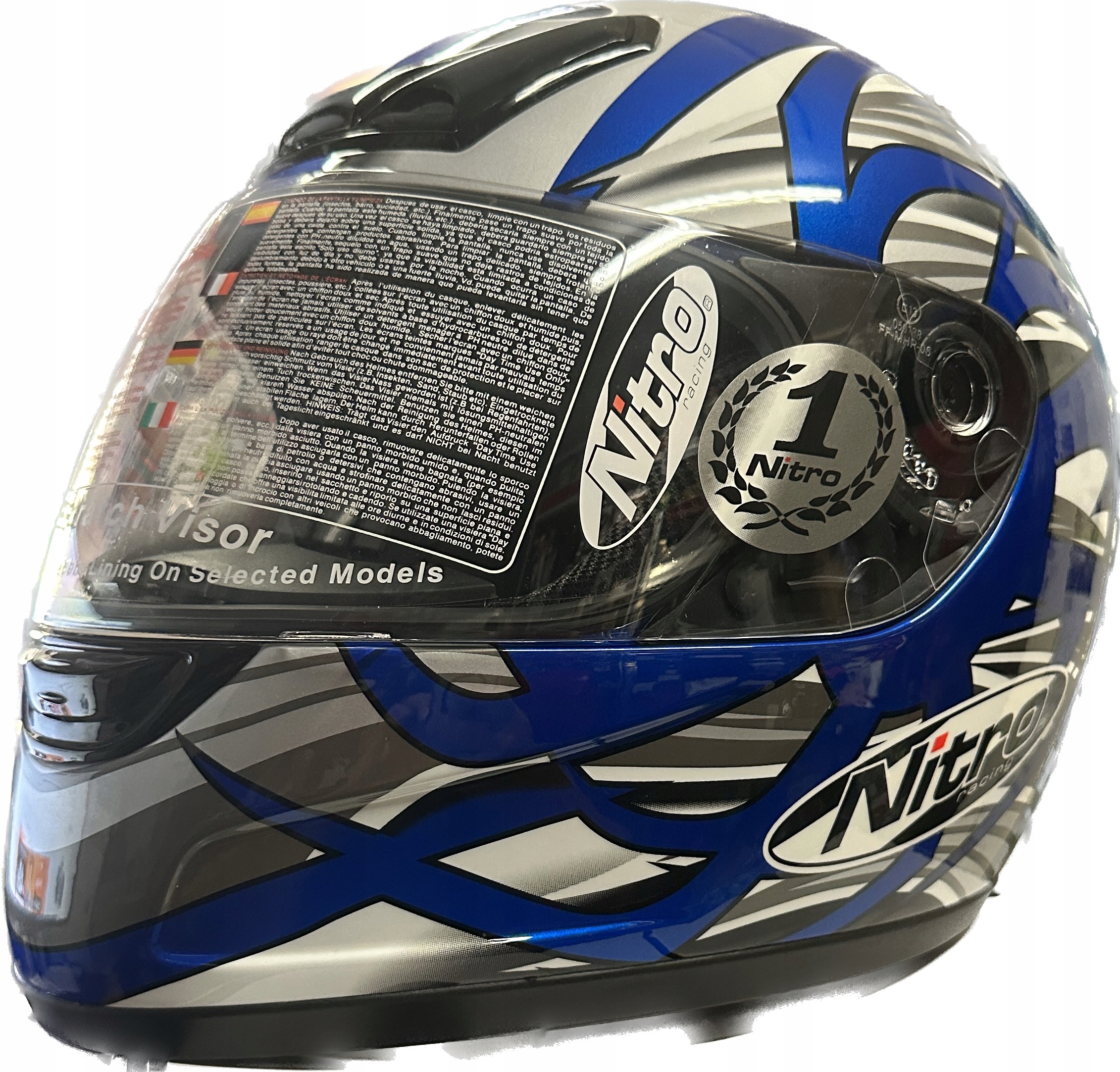 Kask motocyklowy NITRO - kask integralny N340-VX