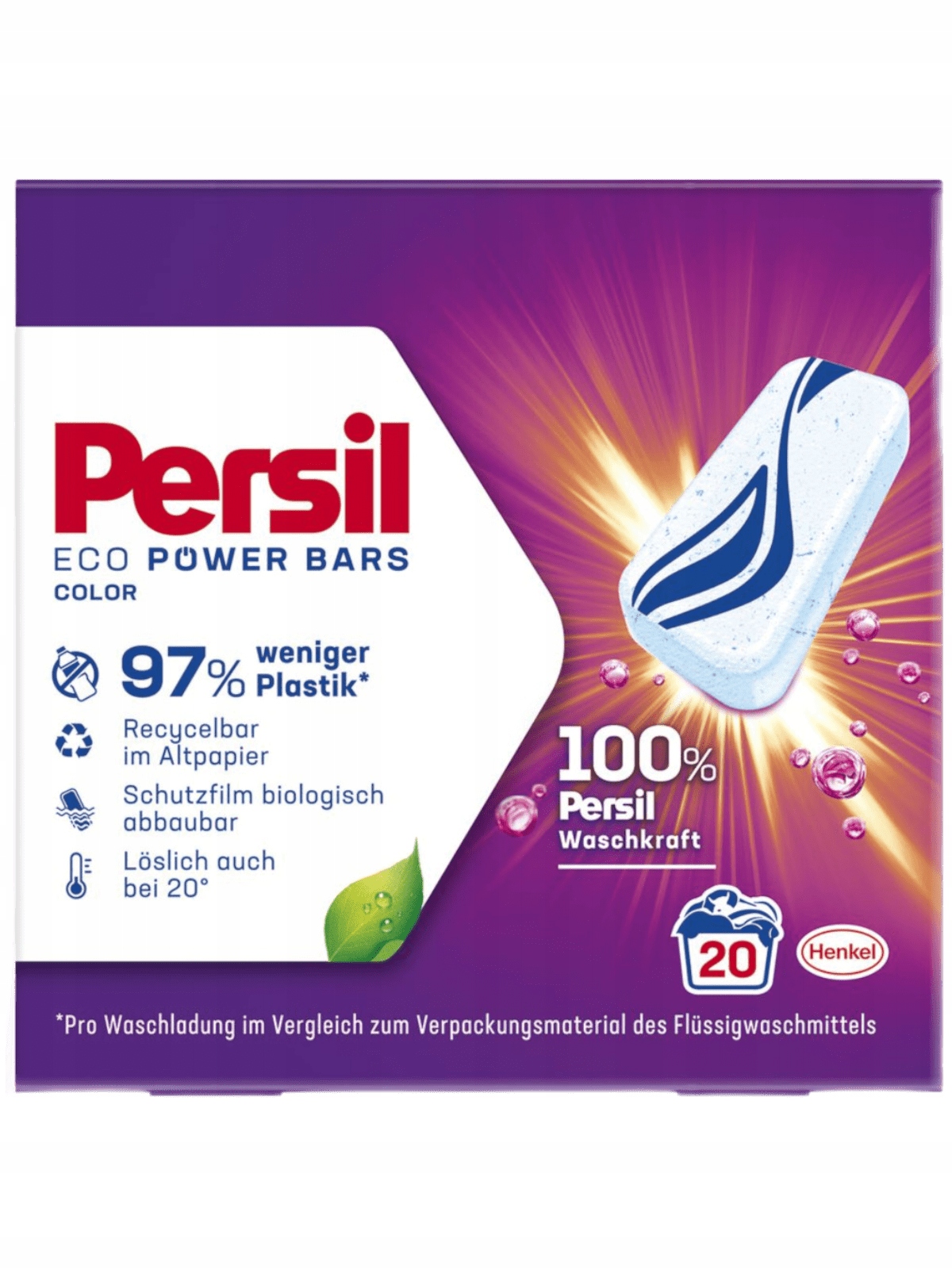 

Persil tabletki do prania 20szt Power Bars Color
