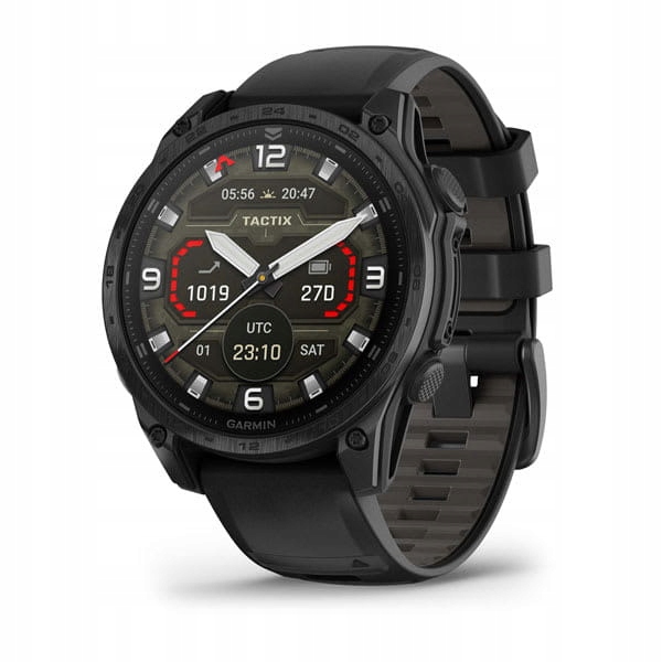 Garmin Tactix 8 47mm Amoled Sapphire Gps Tytan DLC Czarny