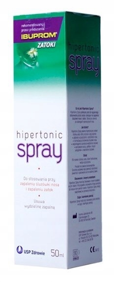 

Ibuprom zatoki Hipertonic spray 50 ml