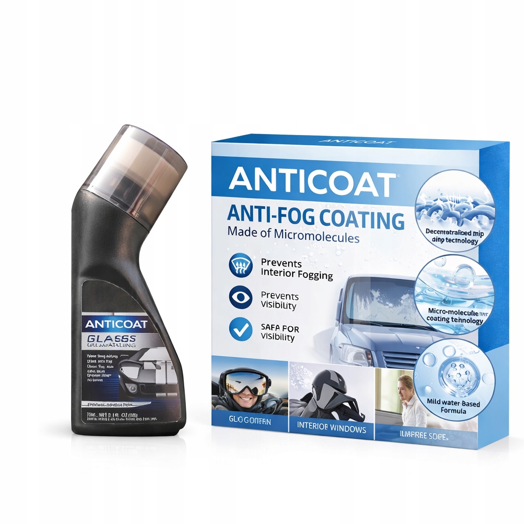 Powłoka przeciwmgielna z mikromolekuł | ANTICOAT