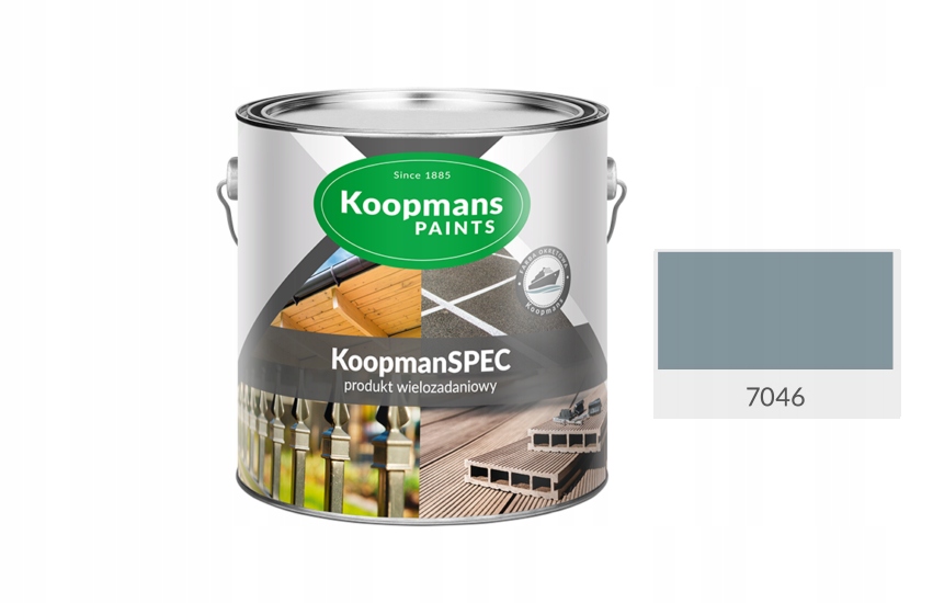 

KoopmanSPEC beton metal drewno Pcv 0,25 l Ral 7046