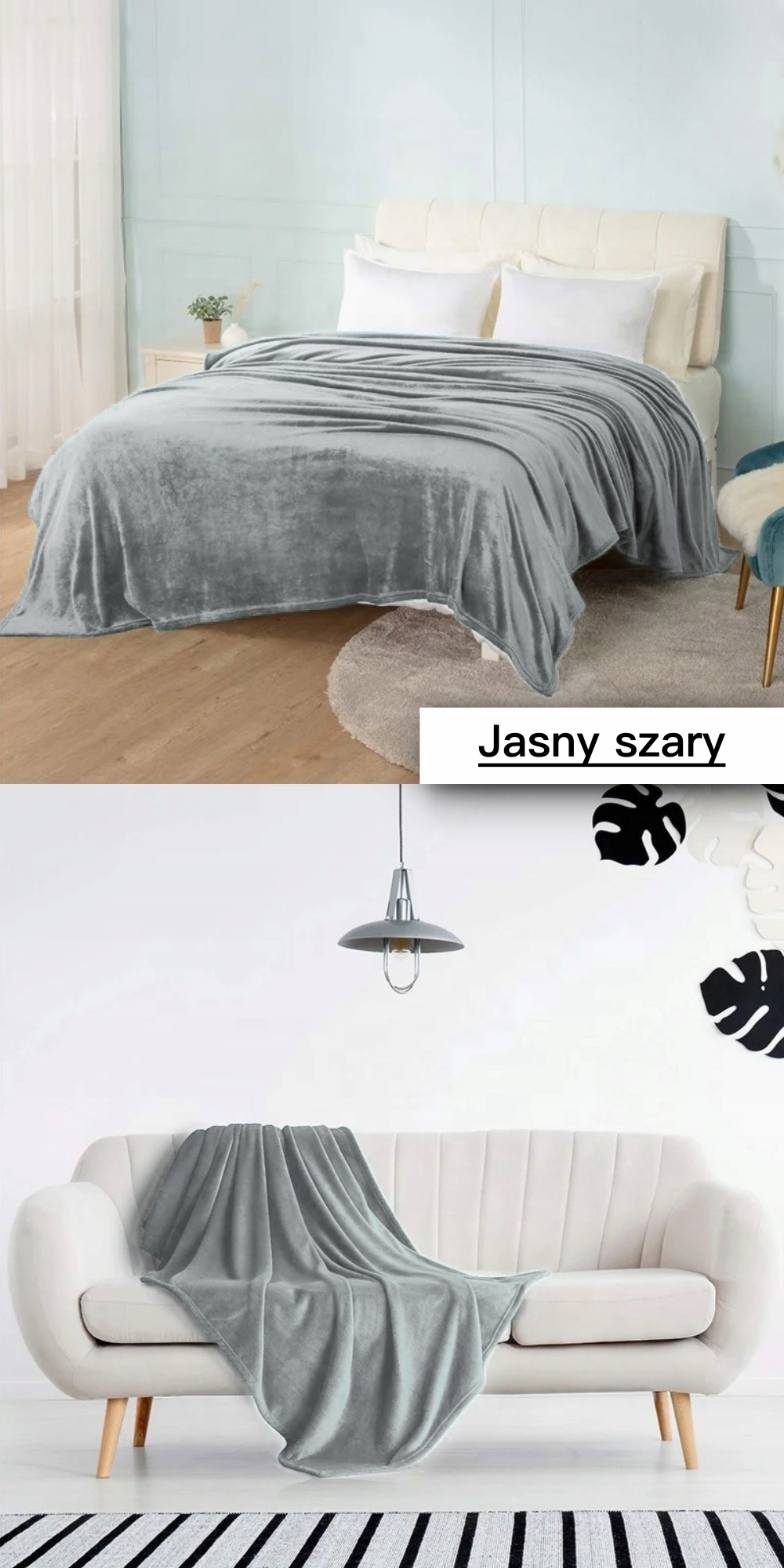 MIĘKKI KOC NARZUTA NA ŁÓŻKO 200X220 NARZUTA PLED SOFT RÓŻNE KOLORY Marka Home91