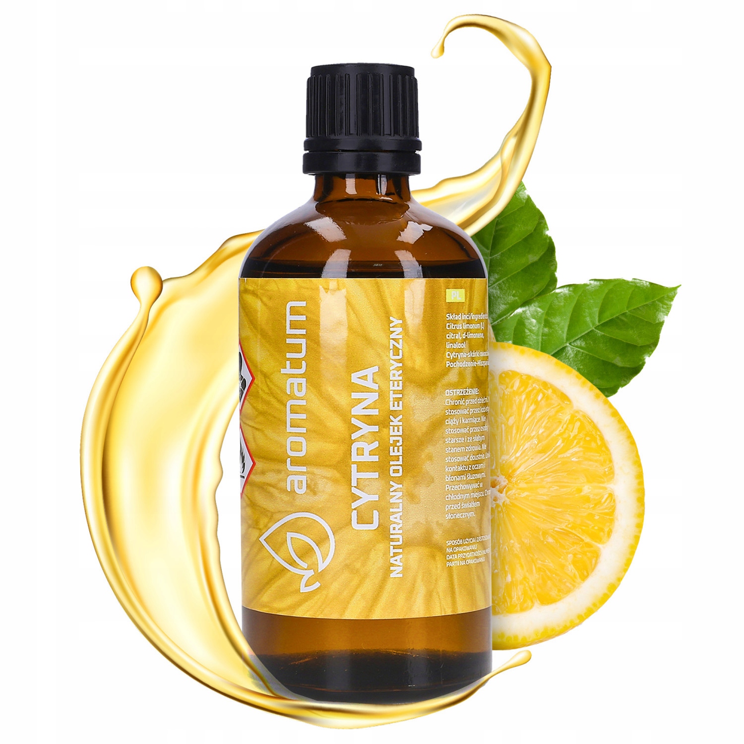 

Olejek Eteryczny Naturalny 100% Cytrynowy 100ml