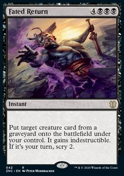 Fated Return Commander: Zendikar Rising