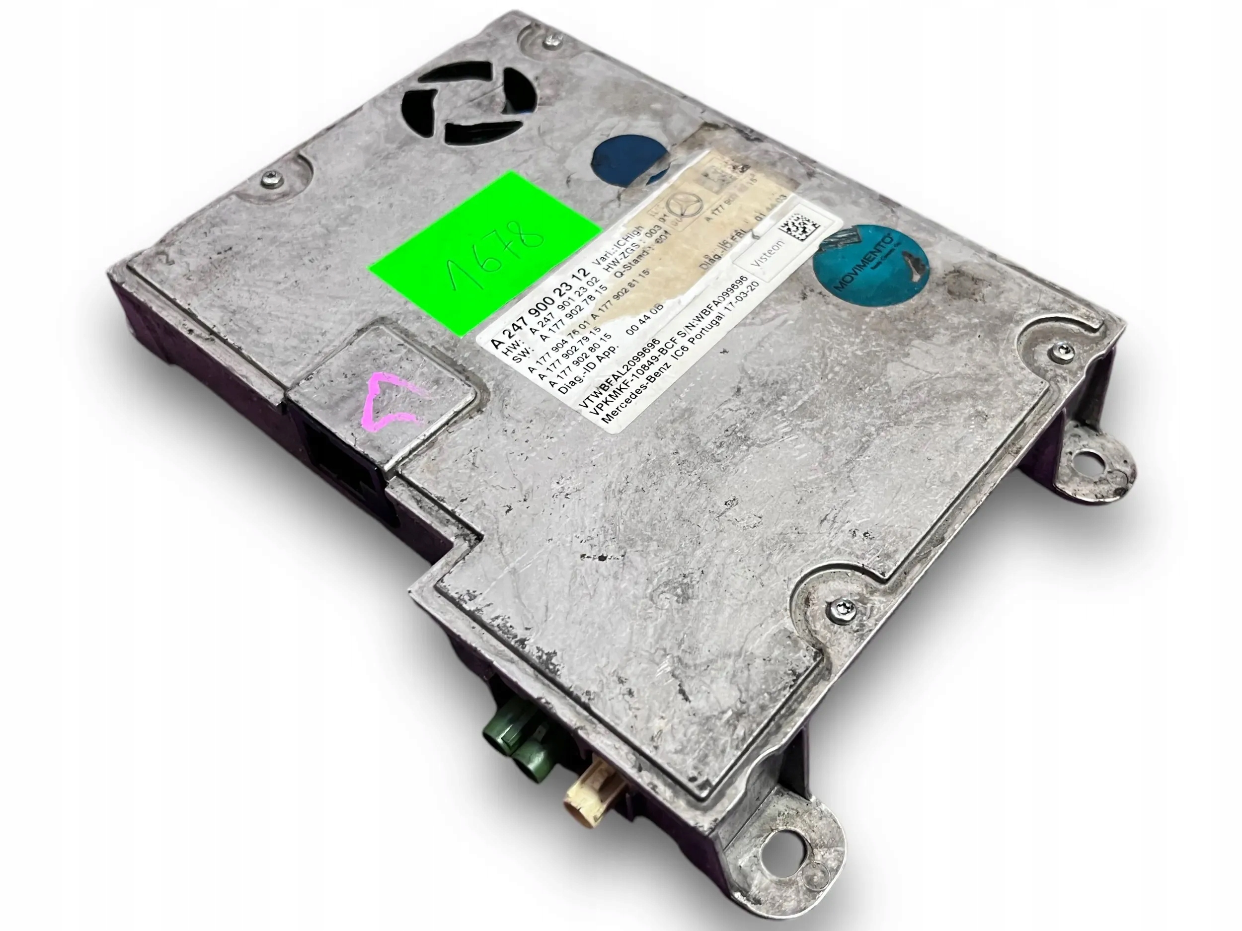MERCEDES W247 Module Instruments tachymètre compte tours 2479002312 @M