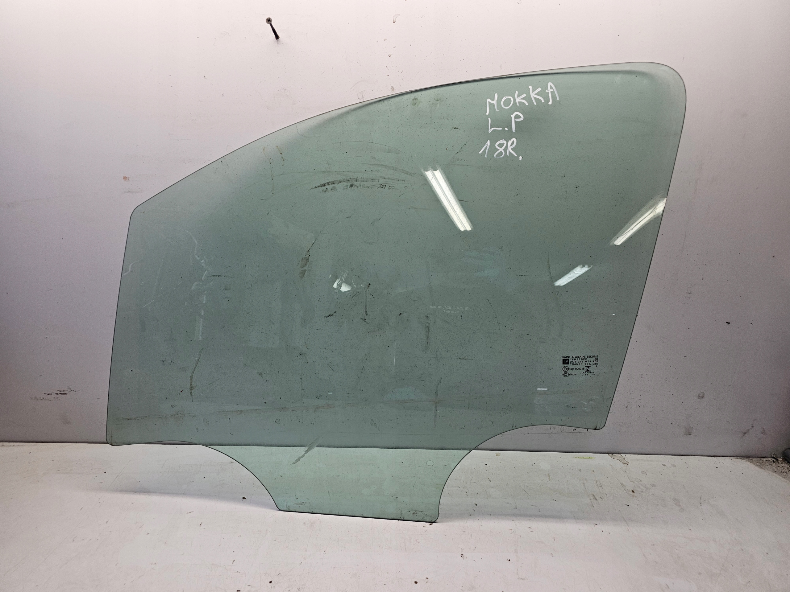 OPEL MOKKA X window door left front left front 18R