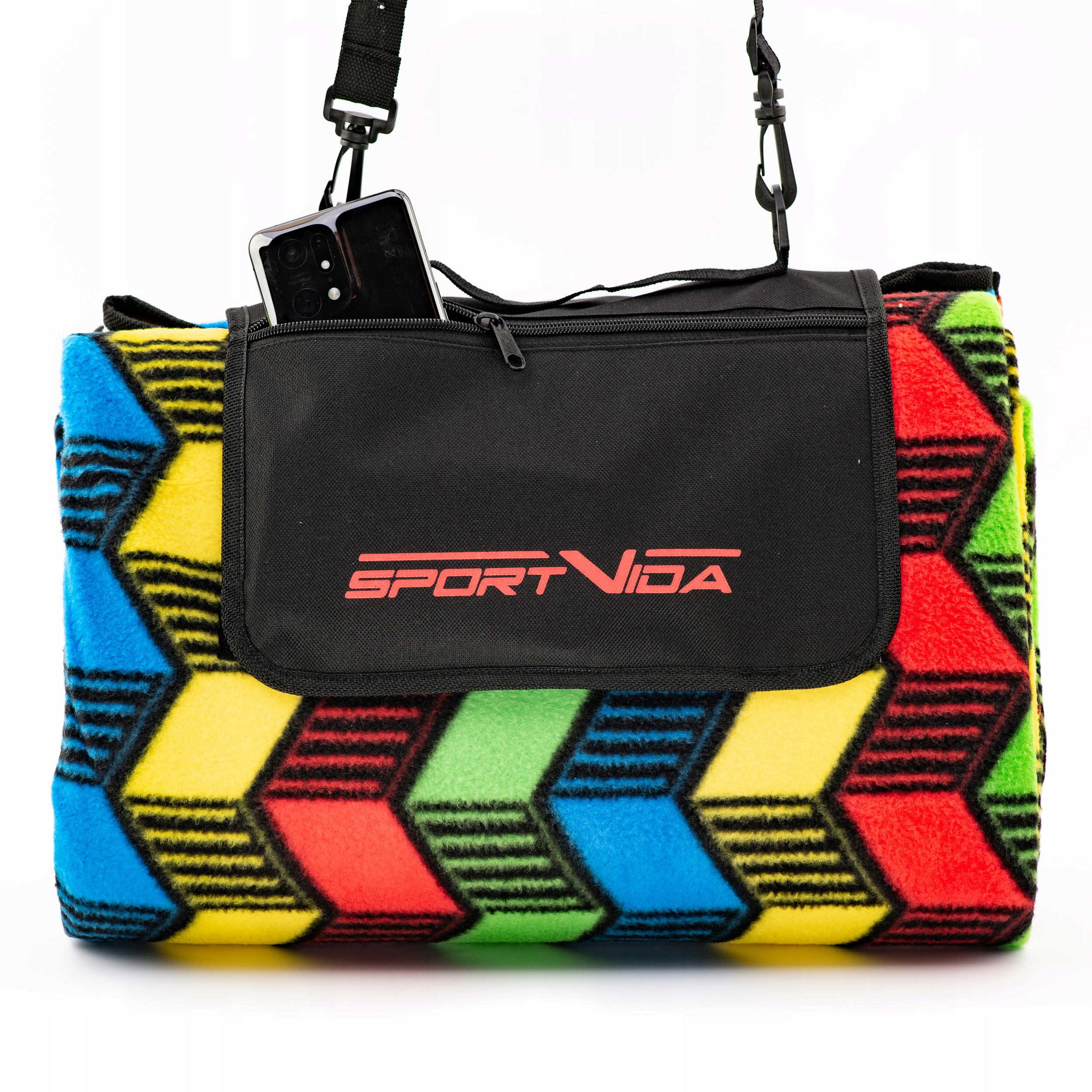 KOC PIKNIKOWY PLAŻOWY MATA 200x200cm SPORTVIDA XXL Model SV-CC0106