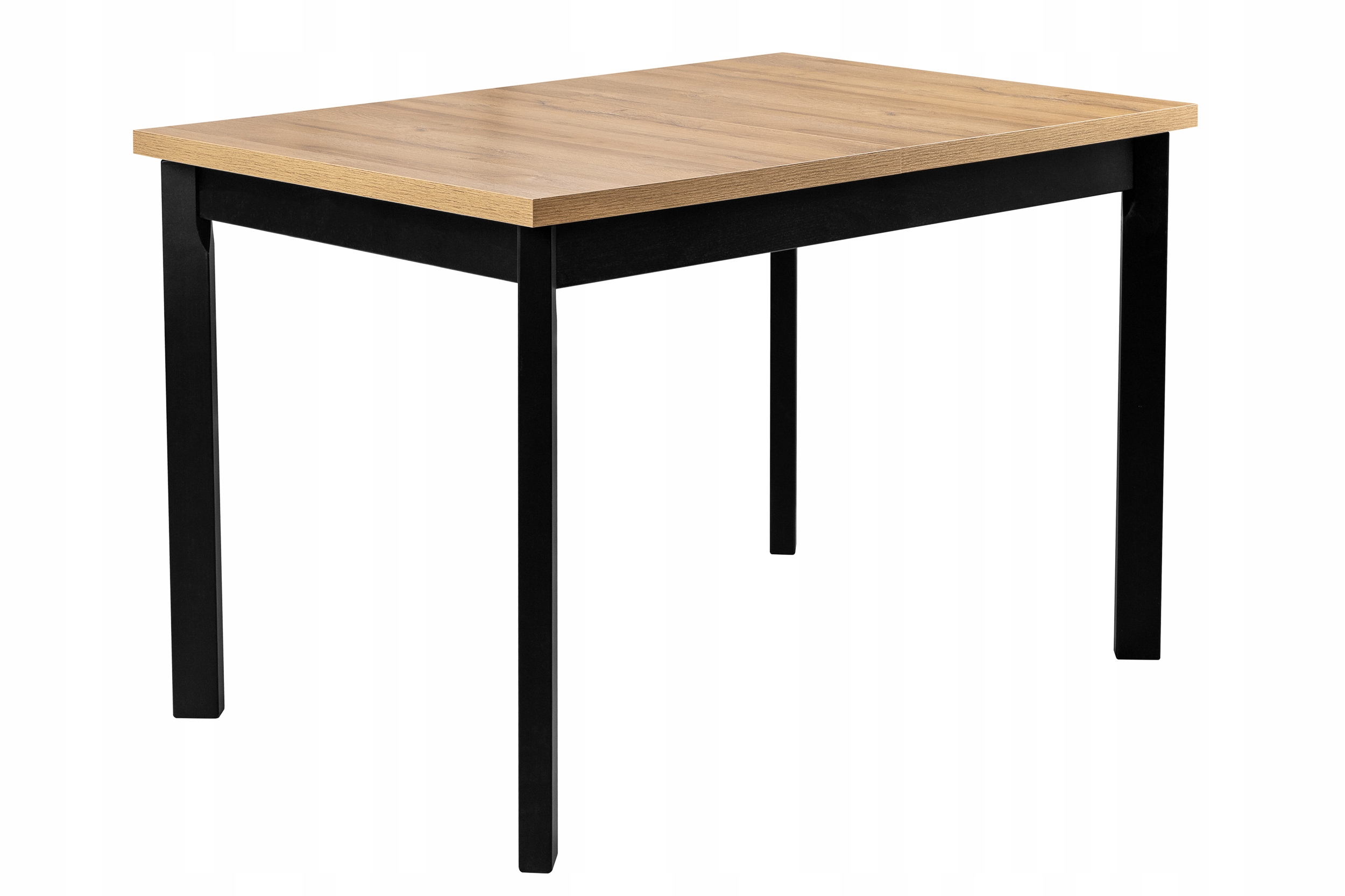 Pevný Rozkládací Stůl Loft Do Kuchyňské Jídelny 120x80 Černý/grandson