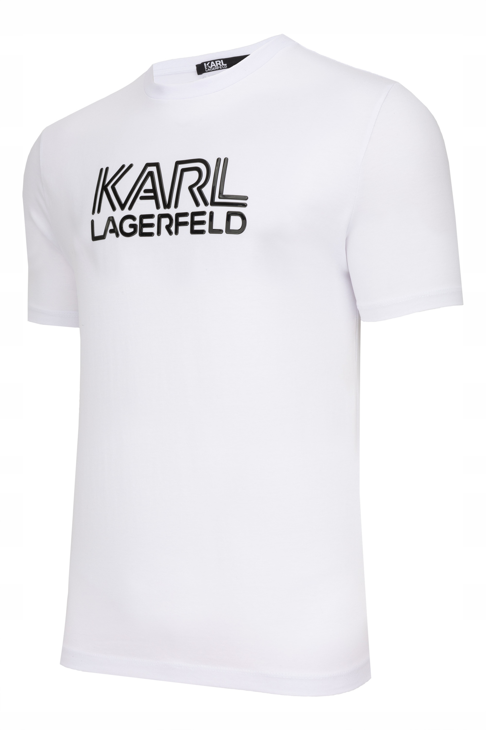KARL LAGERFELD T-SHIRT KOSZULKA MĘSKA LOGO BIAŁA rozmiar 2XL Marka Karl Lagerfeld