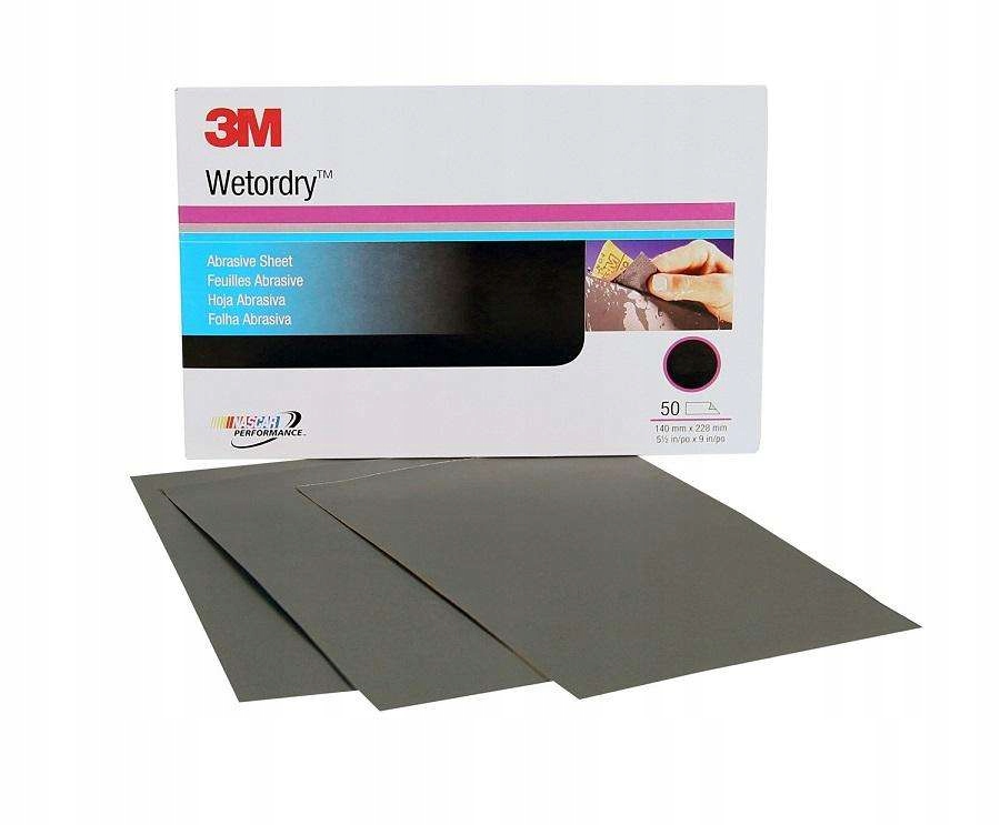 

3M Wetodry Papier ścierny wodoodporny P2000