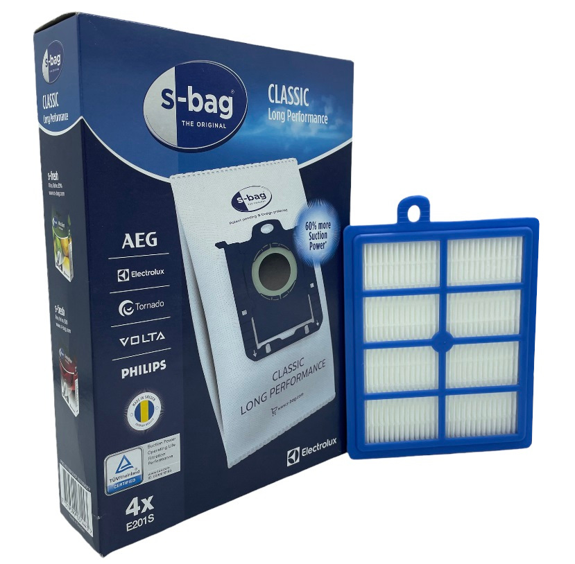 Worki S-bag Classic Performance 4szt+Filtr HEPA