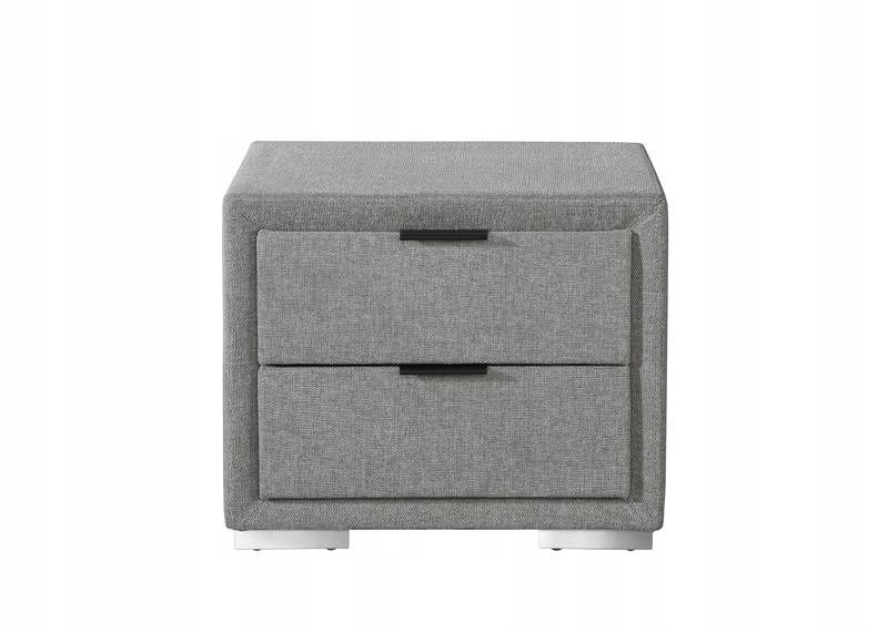 Nočná skrinka Levanter Halmar Šedá s zásuvkami