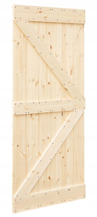 DRZWI DREWNIANE SOSNOWE PRZESUWNE LOFT RUSTIC K 90 Kod producenta Drewniane