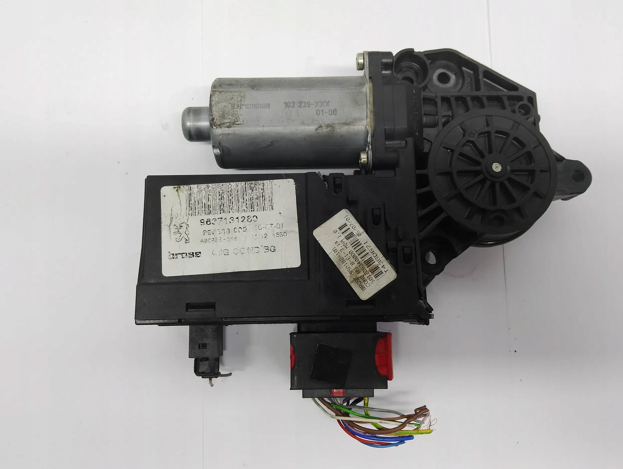 mini motor windows left front Peugeot 307 0130821767, 9637131280