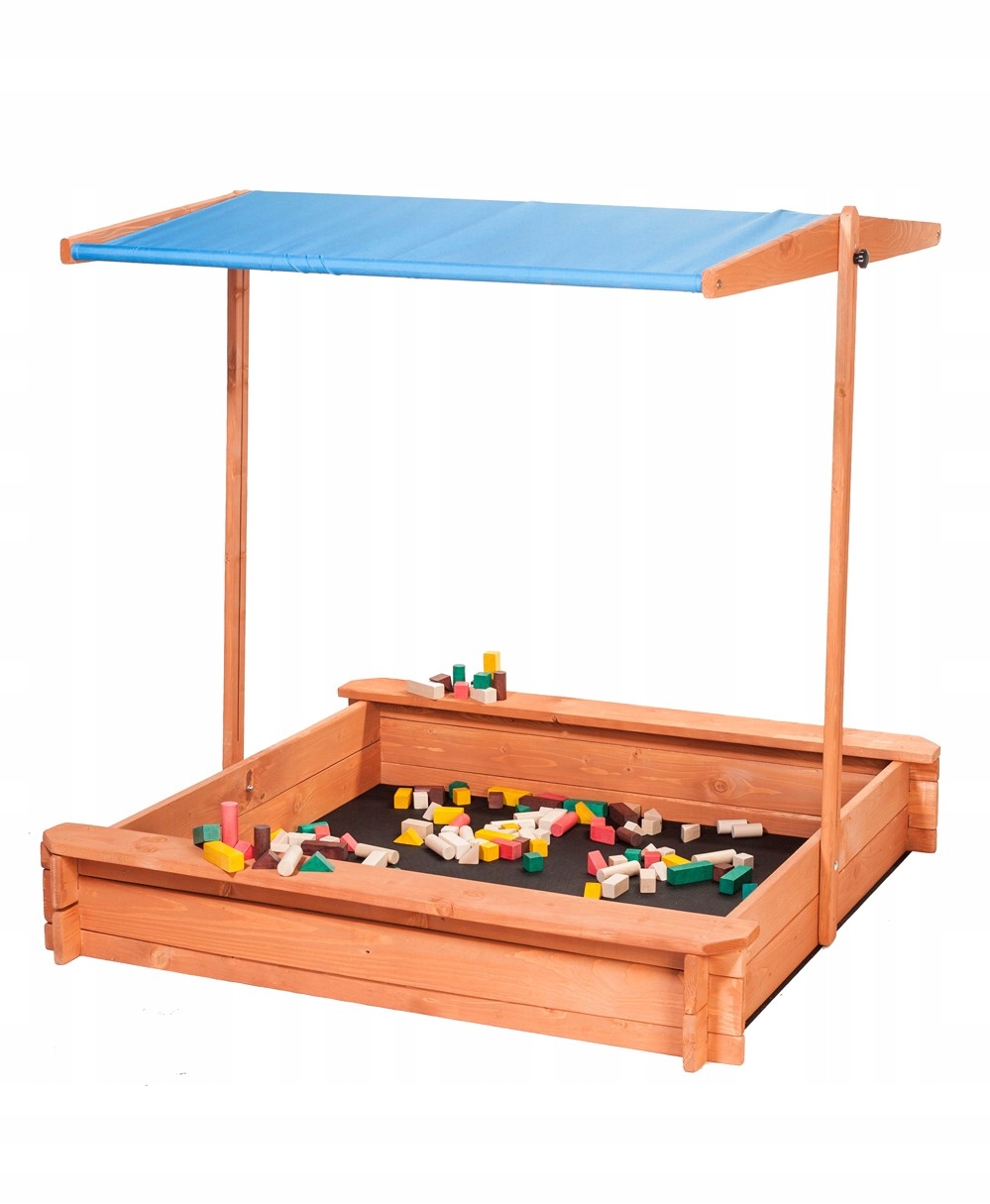 

Piaskownica drewniana impregnowana Daszek Ławki