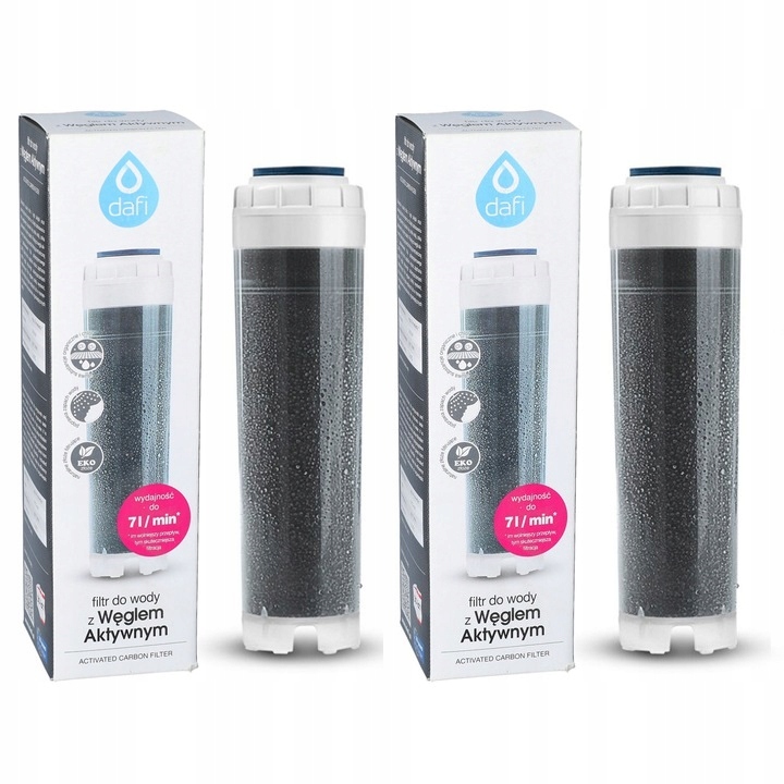 

Filtr Eko Dafi Wody Z Węglem Aktywnym Weglowy 2szt