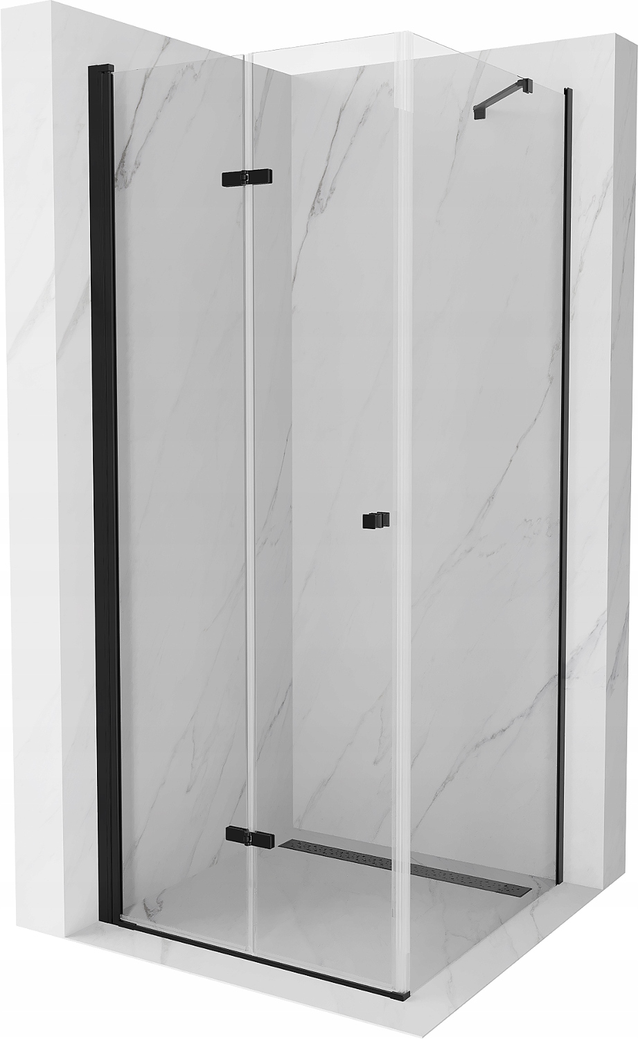 Mexen Lima Kabina Prysznicowa 80 x 80 cm Black