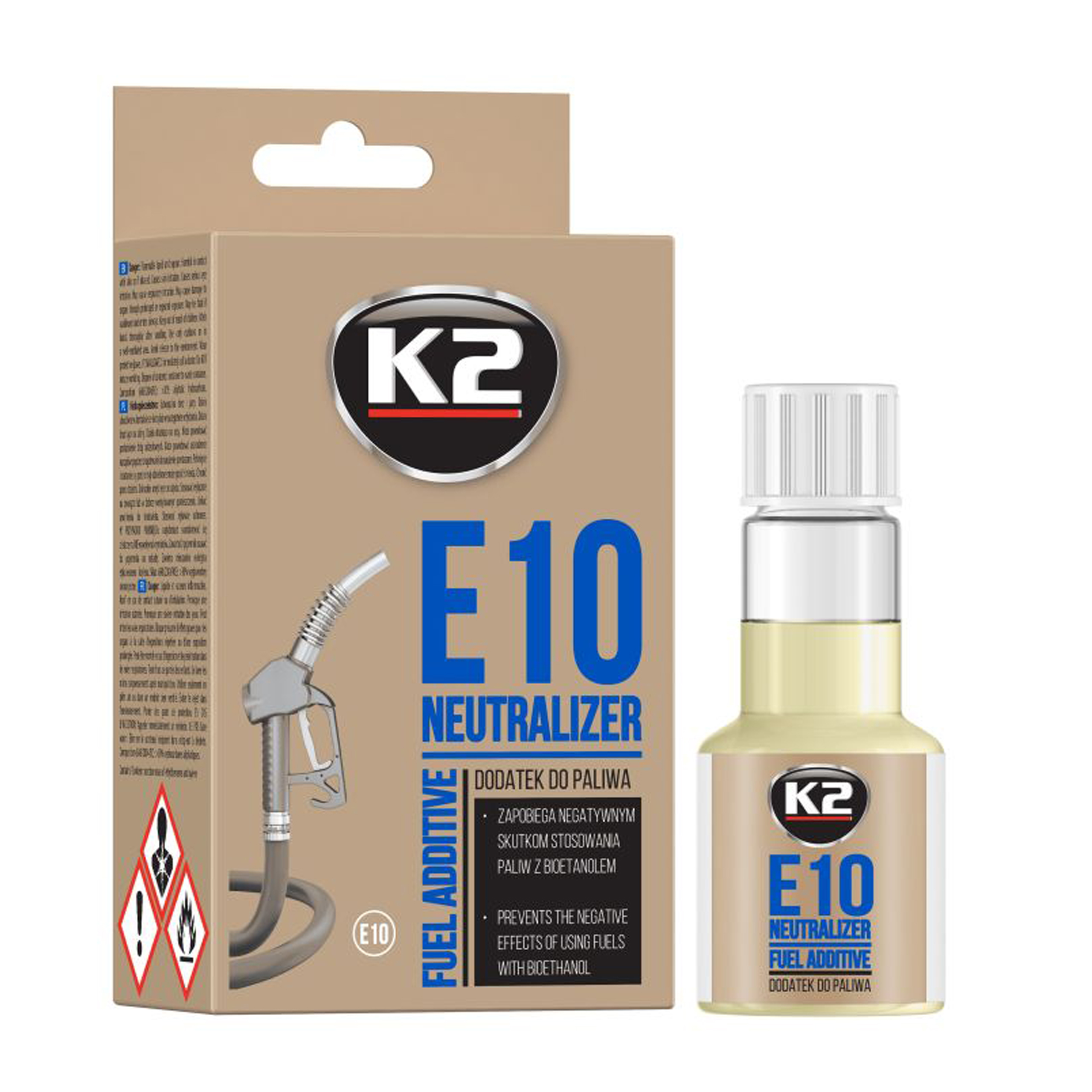 K2 E10 Neutralizer Dodatek Do Paliw Paliwa Benzyny E10
