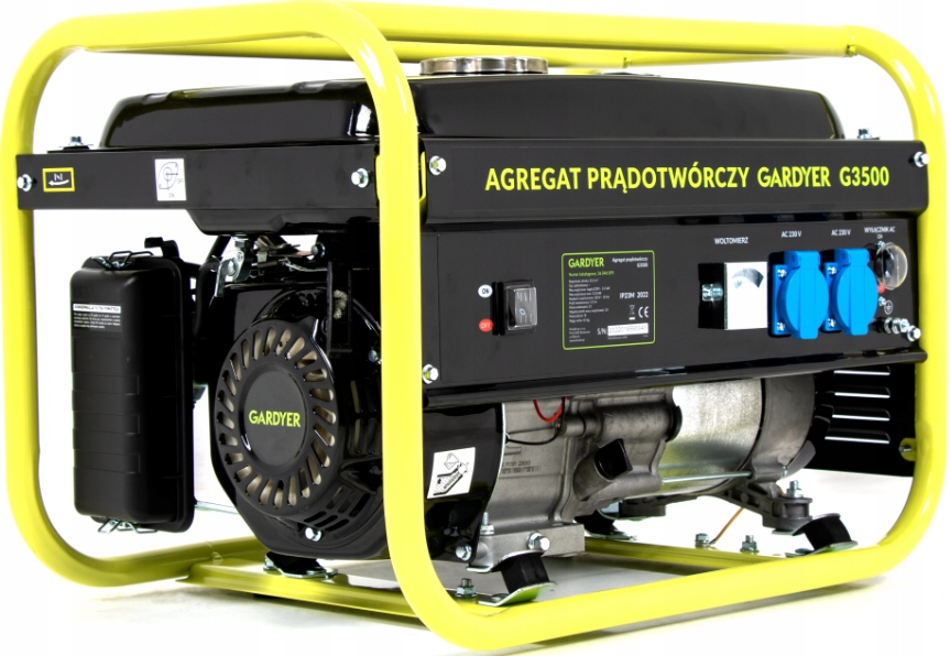GARDYER G 3500 GENERATOR AGREGAT PRĄDOTWÓRCZY 3150W AVR 230V