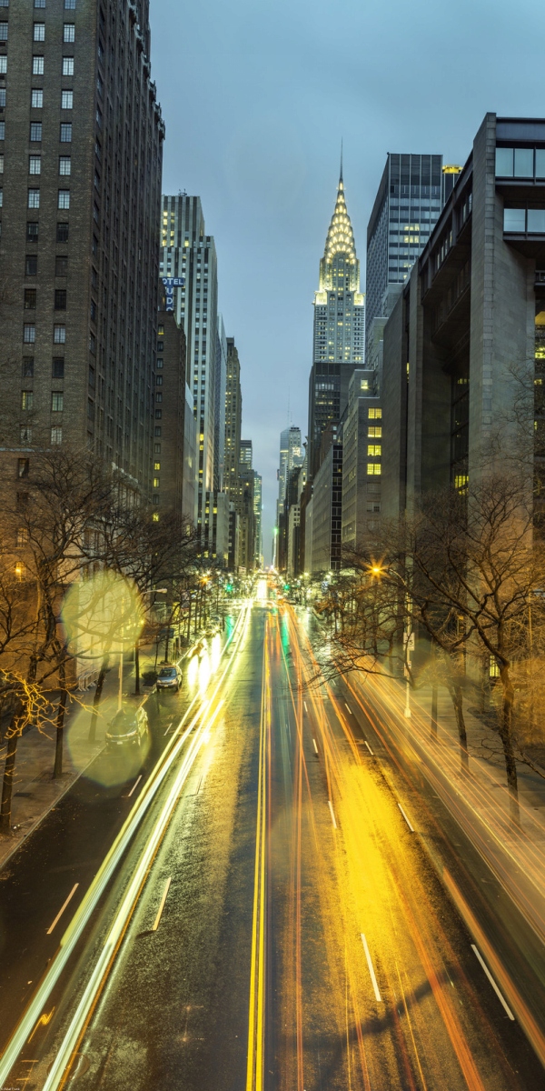 Plakát 50x100 cm Chrysler Building v New Yorku 4, Assaf Frank