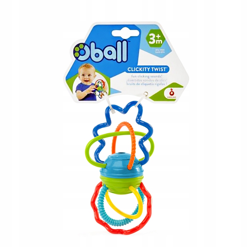 

Oball Klik Klik Gryzak Grzechotka Dla Dzieci