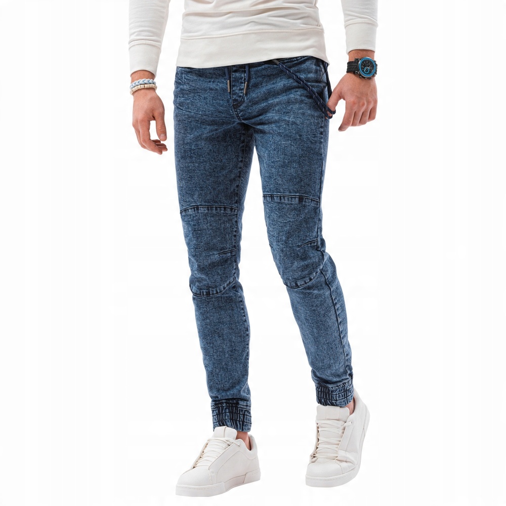 

Spodnie męskie jeansowe joggery P1056 nieb. XL
