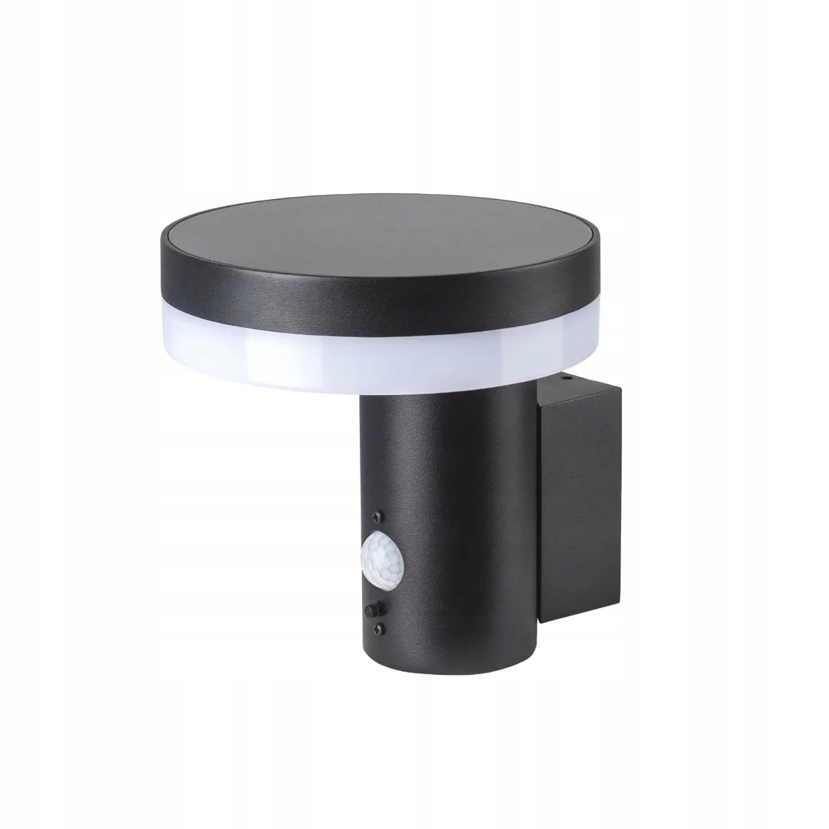 Venkovní solární Led zahradní nástěnné svítidlo černé 4000K IP44 Kobi