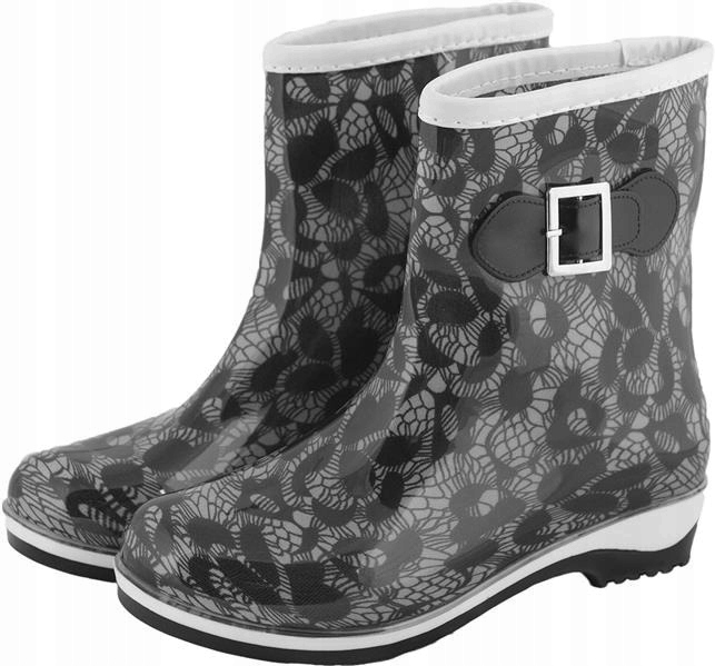 

Buty Gumowe Modne Kalosze Damskie Fiore r. 41