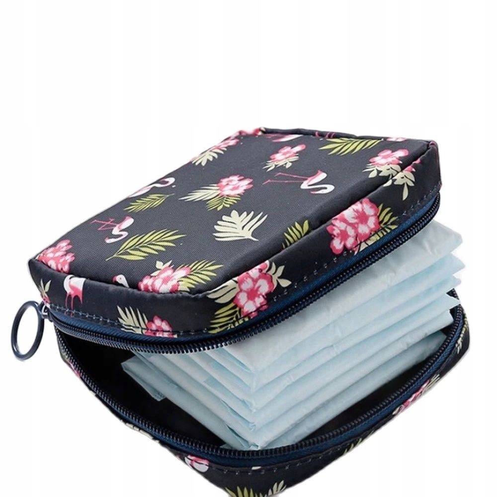 KOSMETYCZKA DAMSKA SASZETKA NA PODPASKI MAKE UP ETUI PODRÓŻNE DO WALIZKI Model saszetka