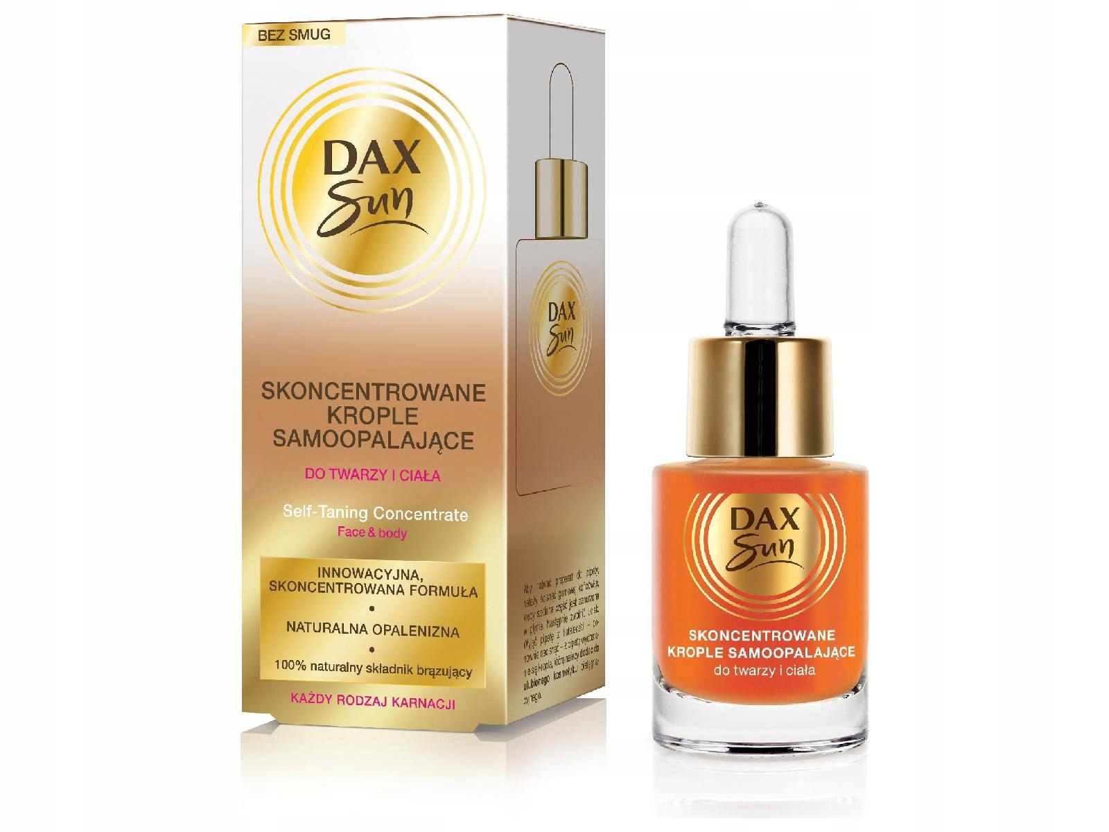 

Dax Sun Skoncentrowane krople samoopalające 15ml