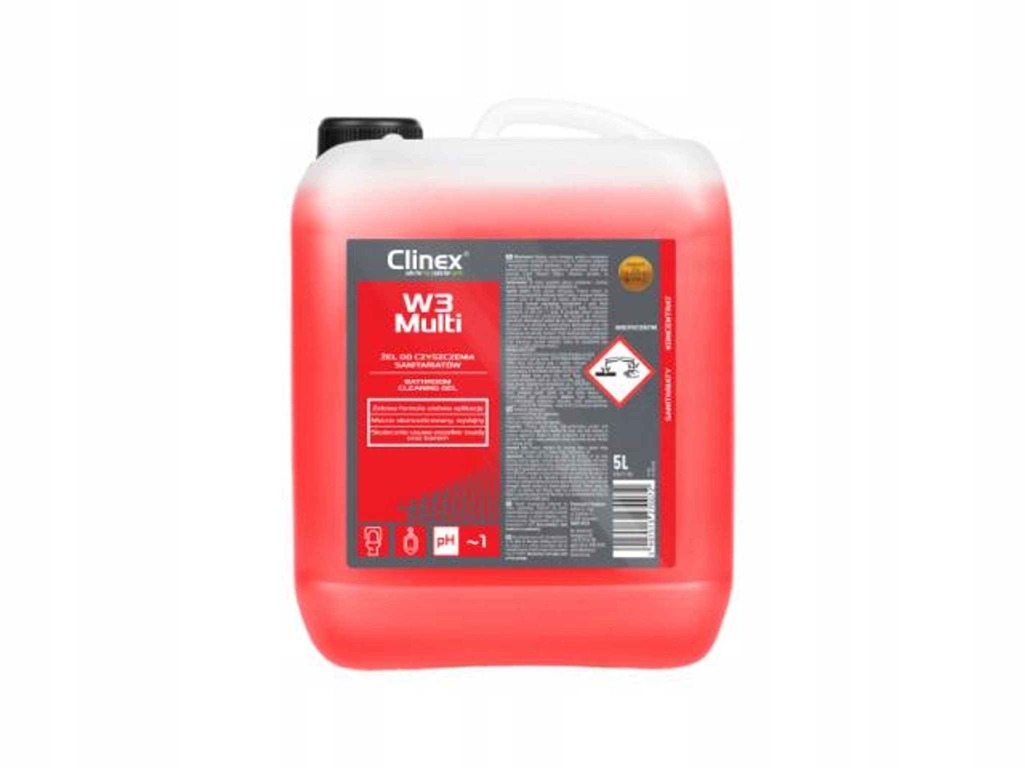 Levně Amt Clinex W3 Multi 5L Kyselý Přípravek Odstraňuje Vodní Kámen, Usazeniny