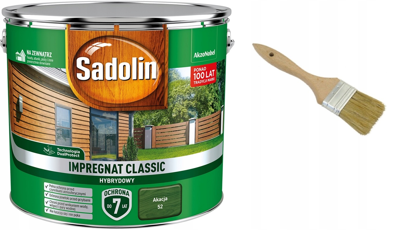 

Impregnat Sadolin Classic- akacja [52] 9l
