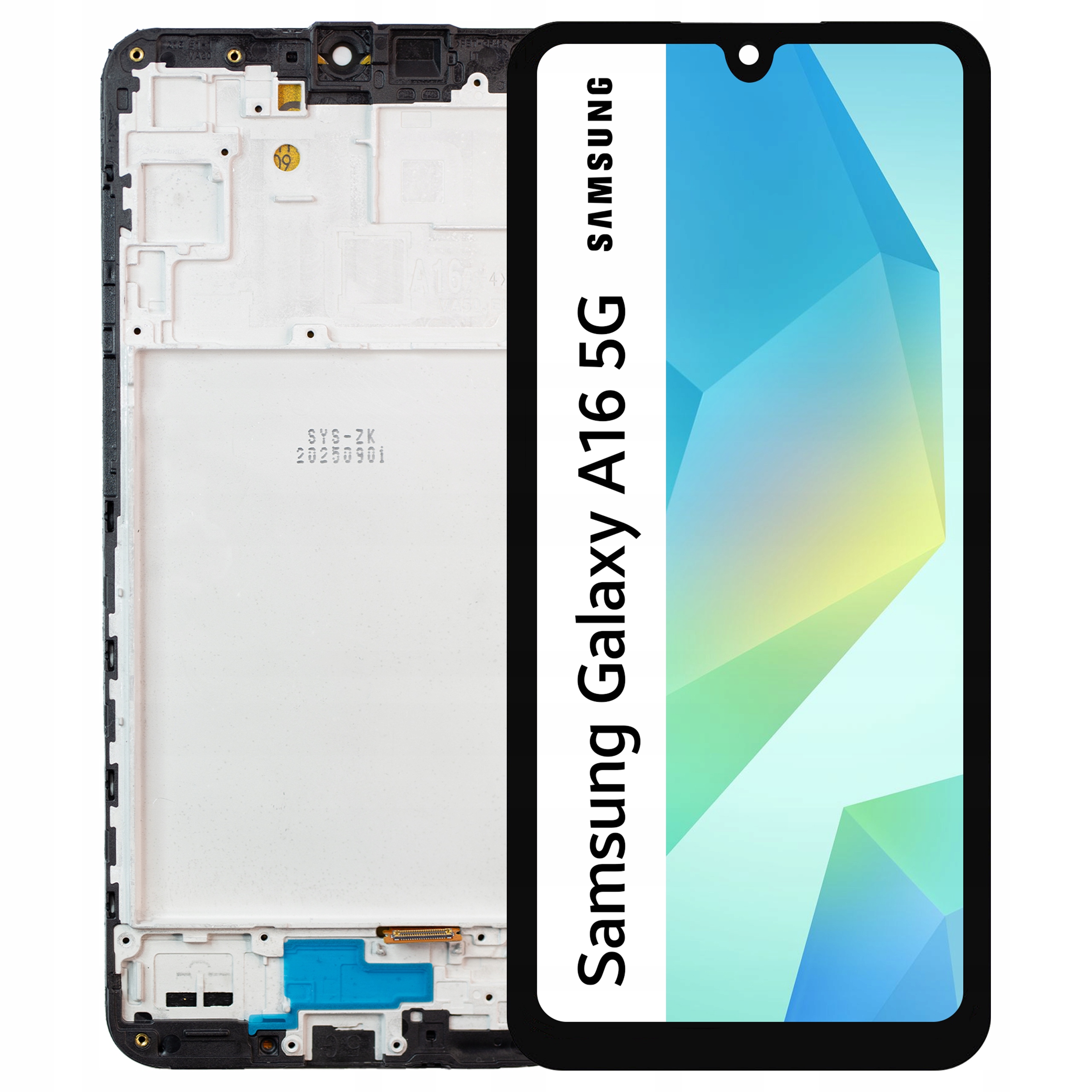 Incell pro Samsung Galaxy A16 5G LCD Displej Digitizer Dotyk Rámeček