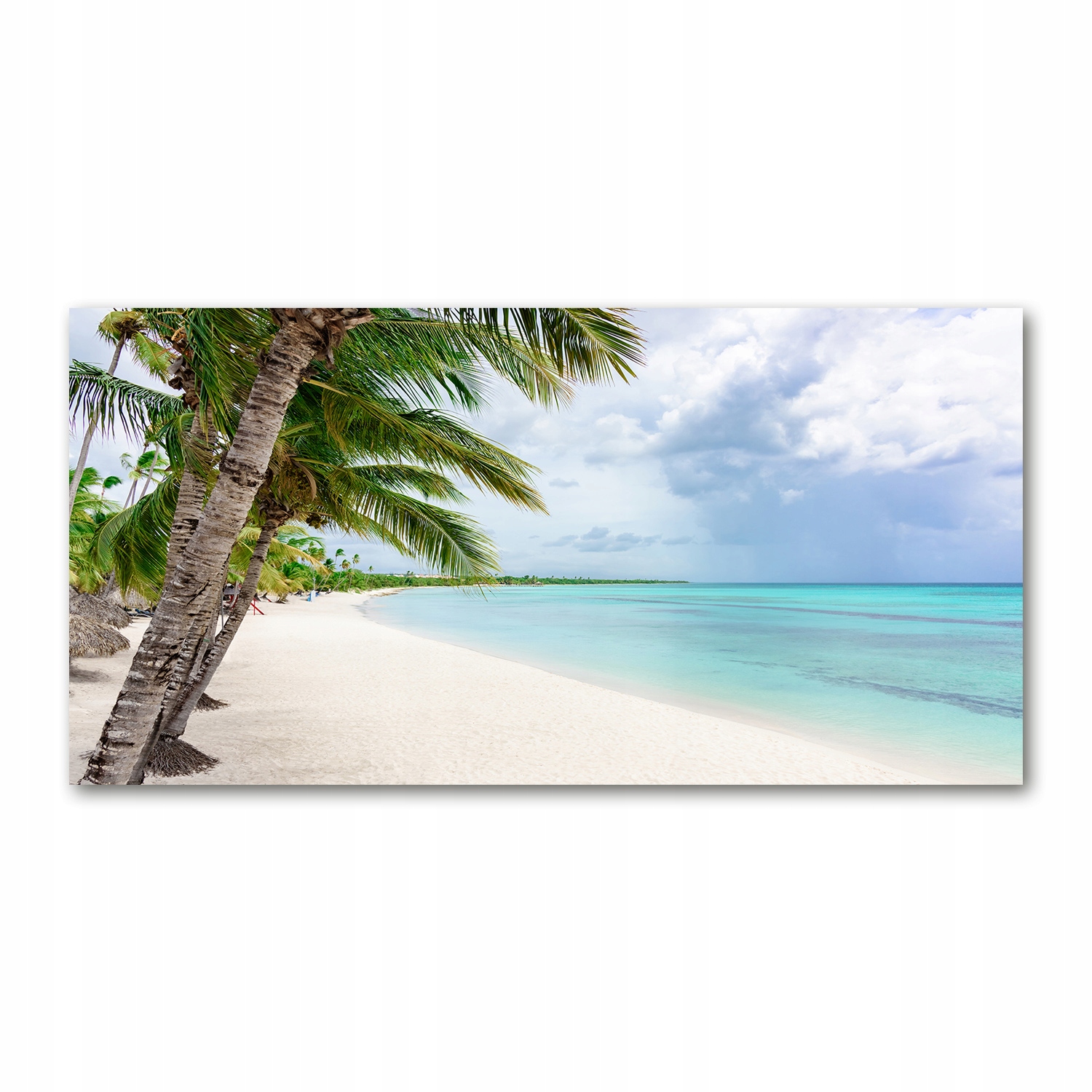 

Foto obraz szkło akryl Tropikalna plaża 120X60 cm
