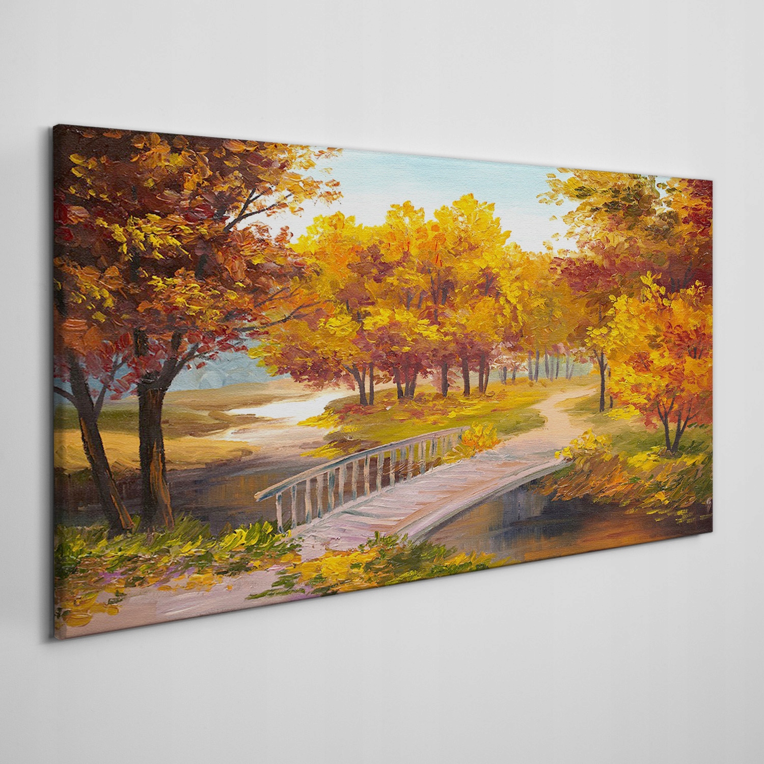 

Obraz na płótnie Park drzewa jesień liście 120x60