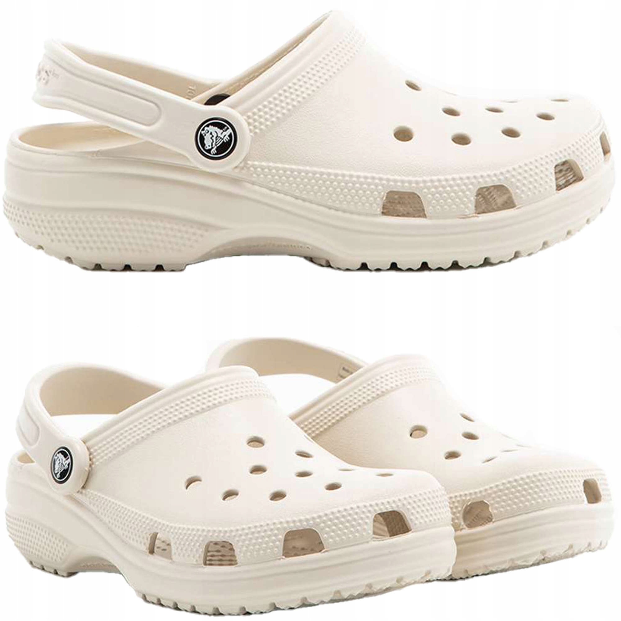 

Crocs Crocband Stucco Roomy Beżowe Klapki 39-40 M7
