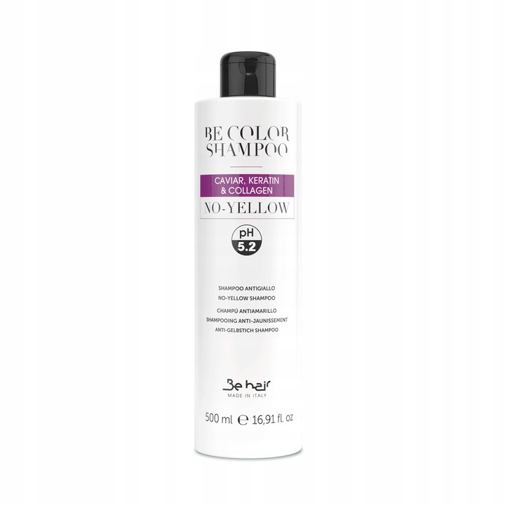 

Be Hair No-Yellow Szampon Włosy Blond I Siwe 500ml