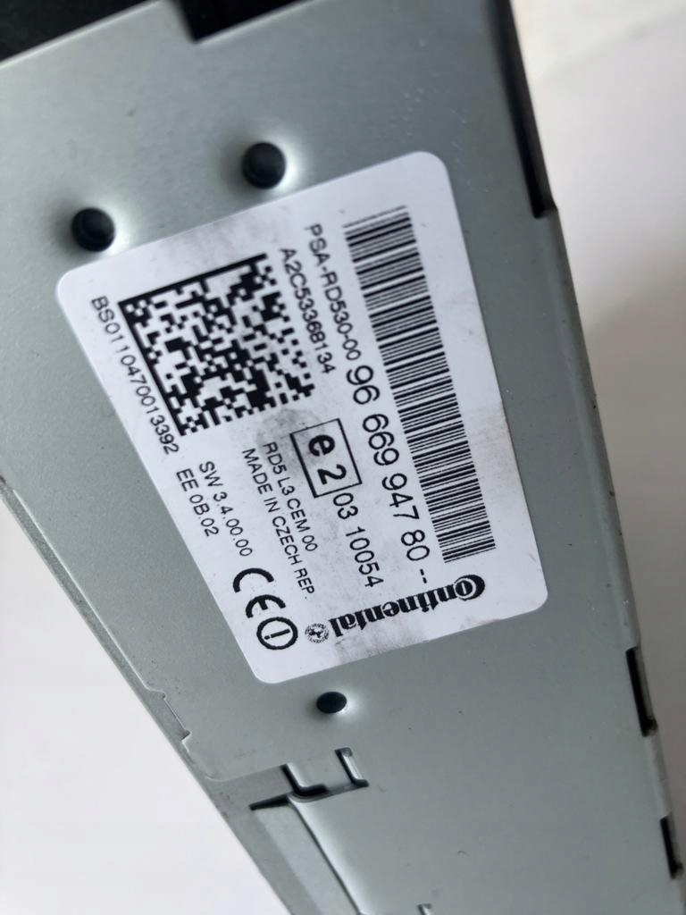 RADIO CD CITROEN C4 II B7 9666994780 RD5
