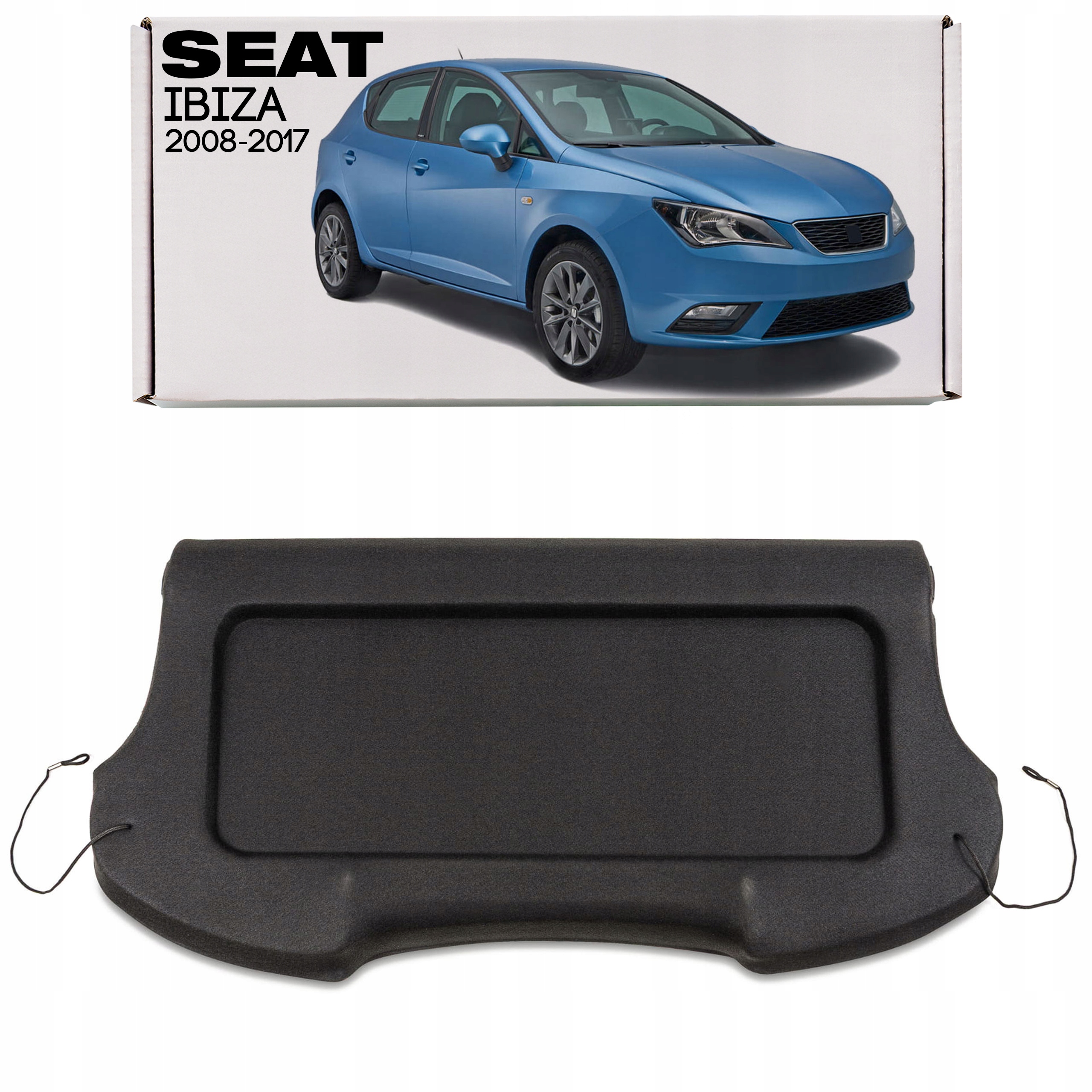 Seat Ibiza IV Hb 2008-2017 Polička Zavazadlového Prostoru 5-OS 6J4867769D 6J4867769C
