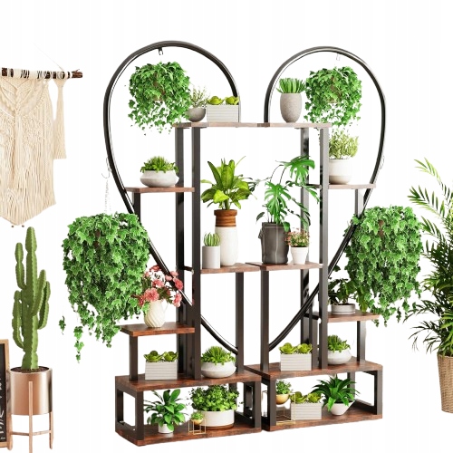 Stojan Držiak Na Kvetináč Na Vonkajšie Rastliny Vo Vnútri 6-POSCHODOVÁ Záhrada Balkon