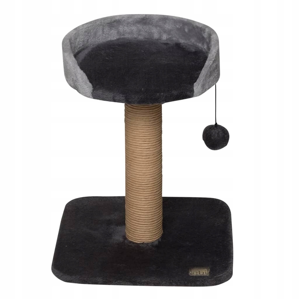 Levně Škrabadlo pro kočky Ebi Grove 35x35x44,5 cm černo-šedé
