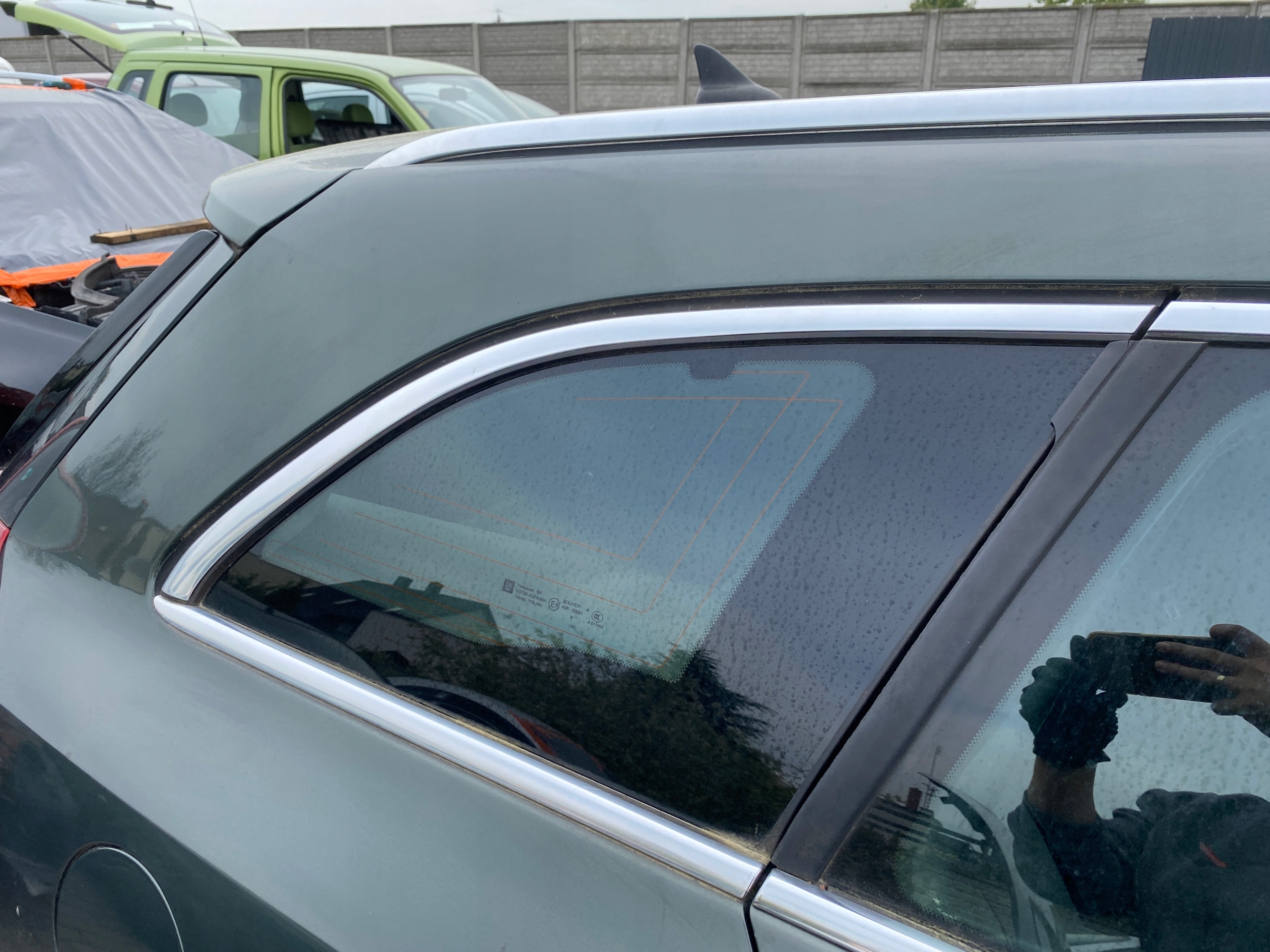 window side bodywork right Opel Insignia A 08-15