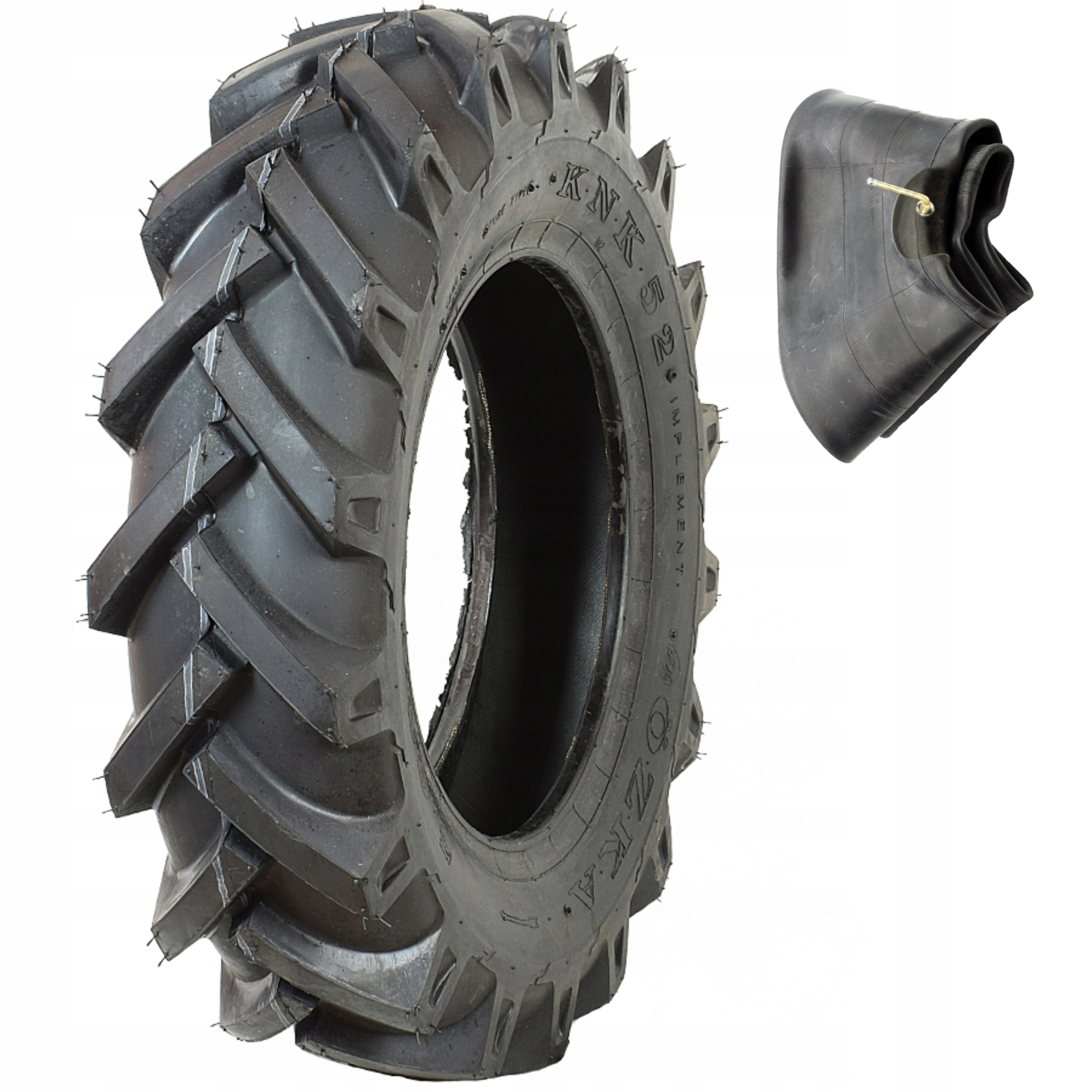 1x 7.50-20 Poľnohospodárske Pneumatiky 7.5-20 Jedľa Predná 8PR Pár 2 Ks Tt Duša